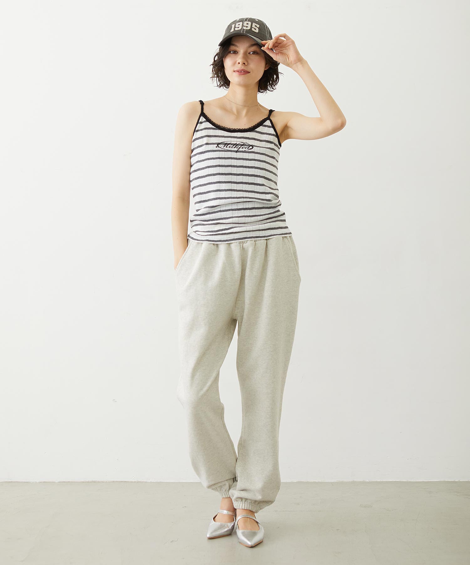 HEART POCKET SWEATPANTS