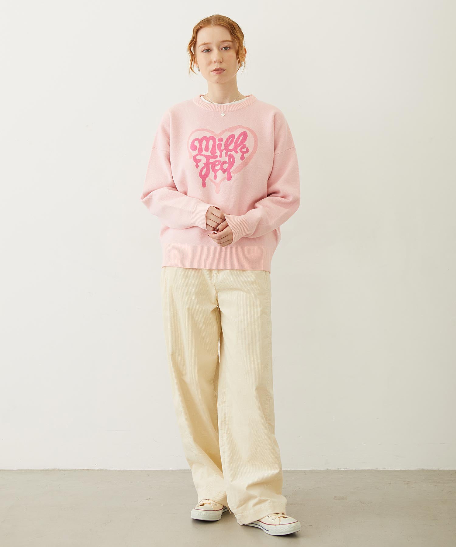 MELTY HEART KNIT TOP