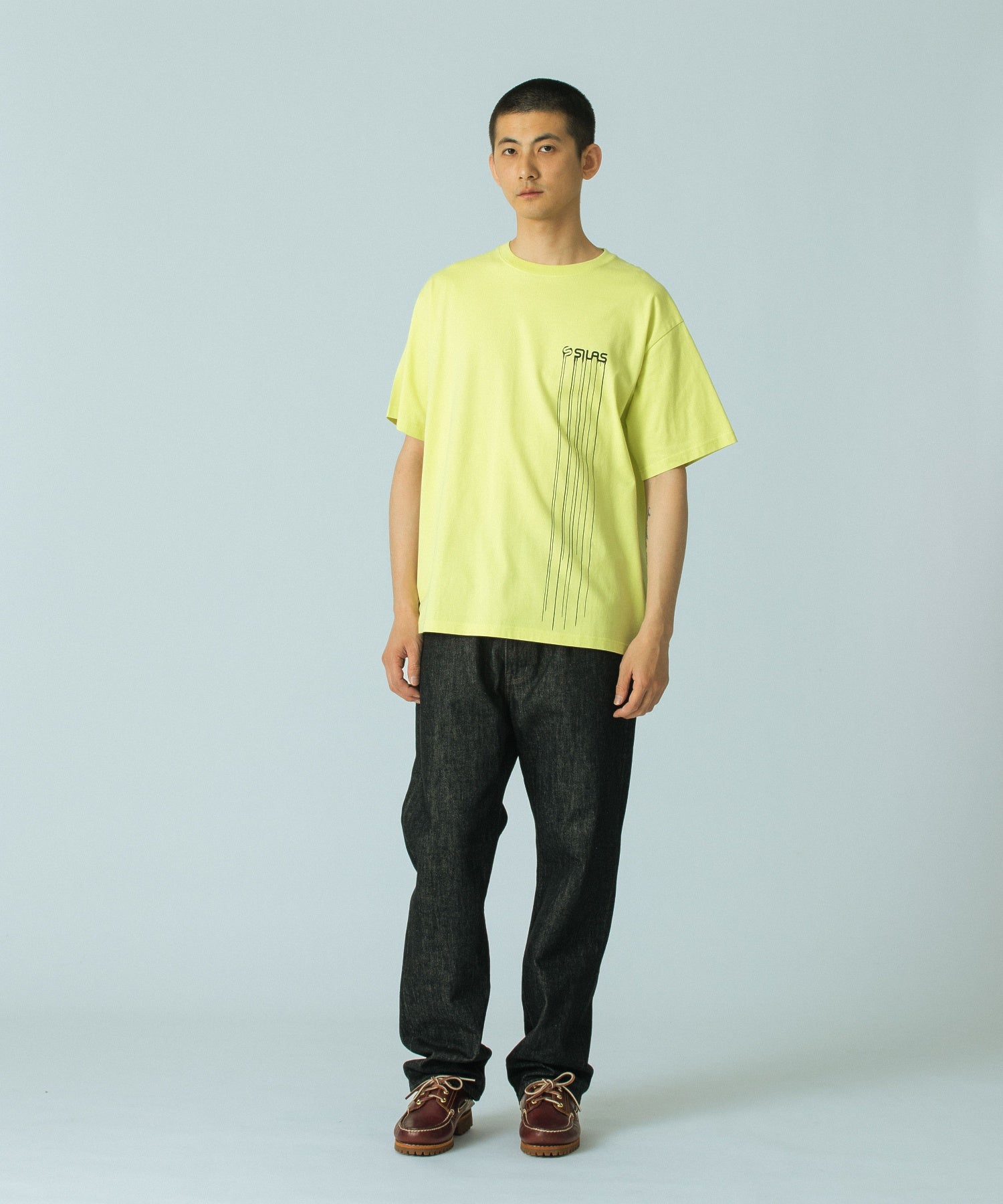 model：H183 着用サイズ：L