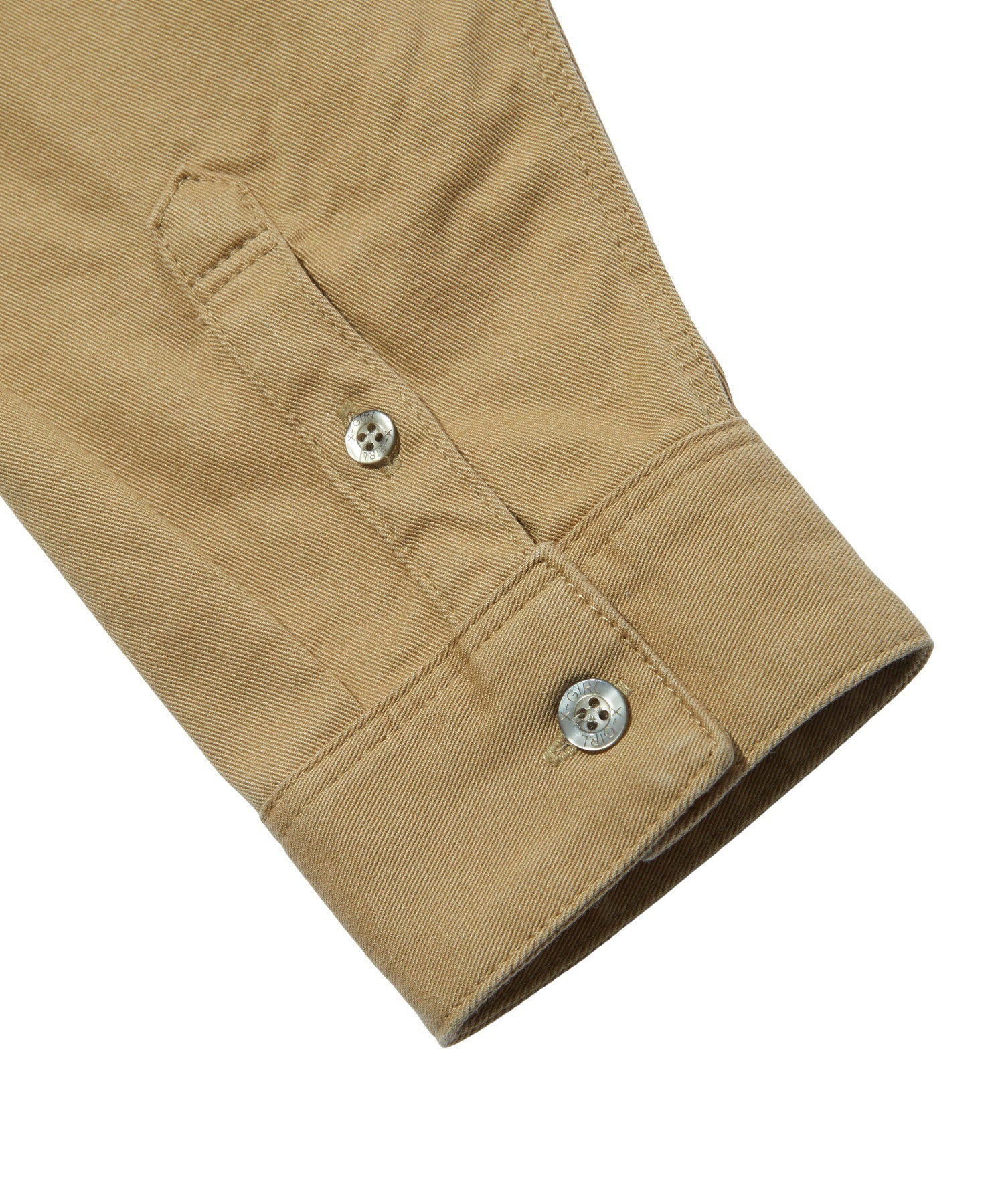 FACE LABEL WORK L/S SHIRT