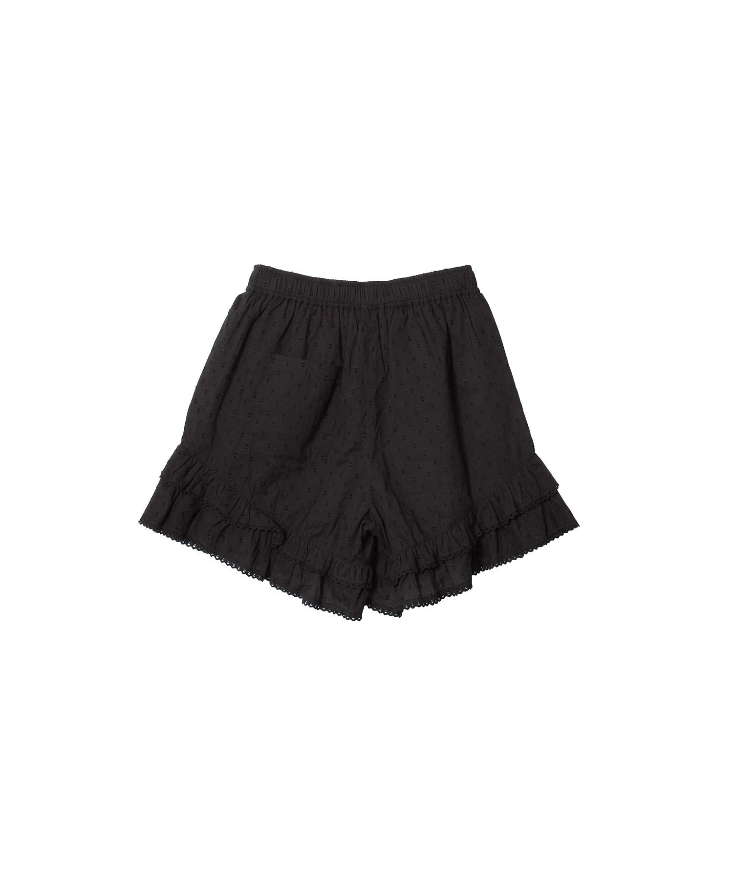 LACE RUFFLE SHORT