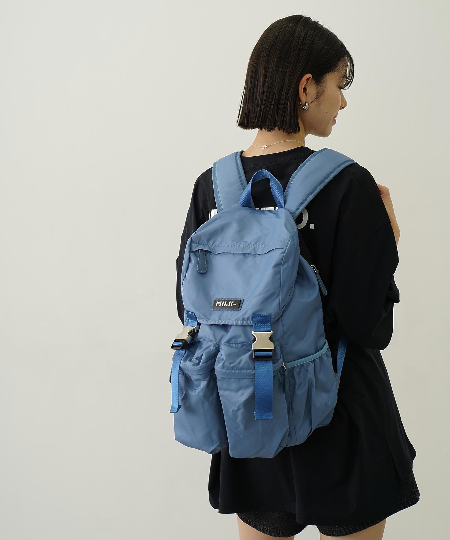 LOGO PLATE BACKPACK MILKFED.