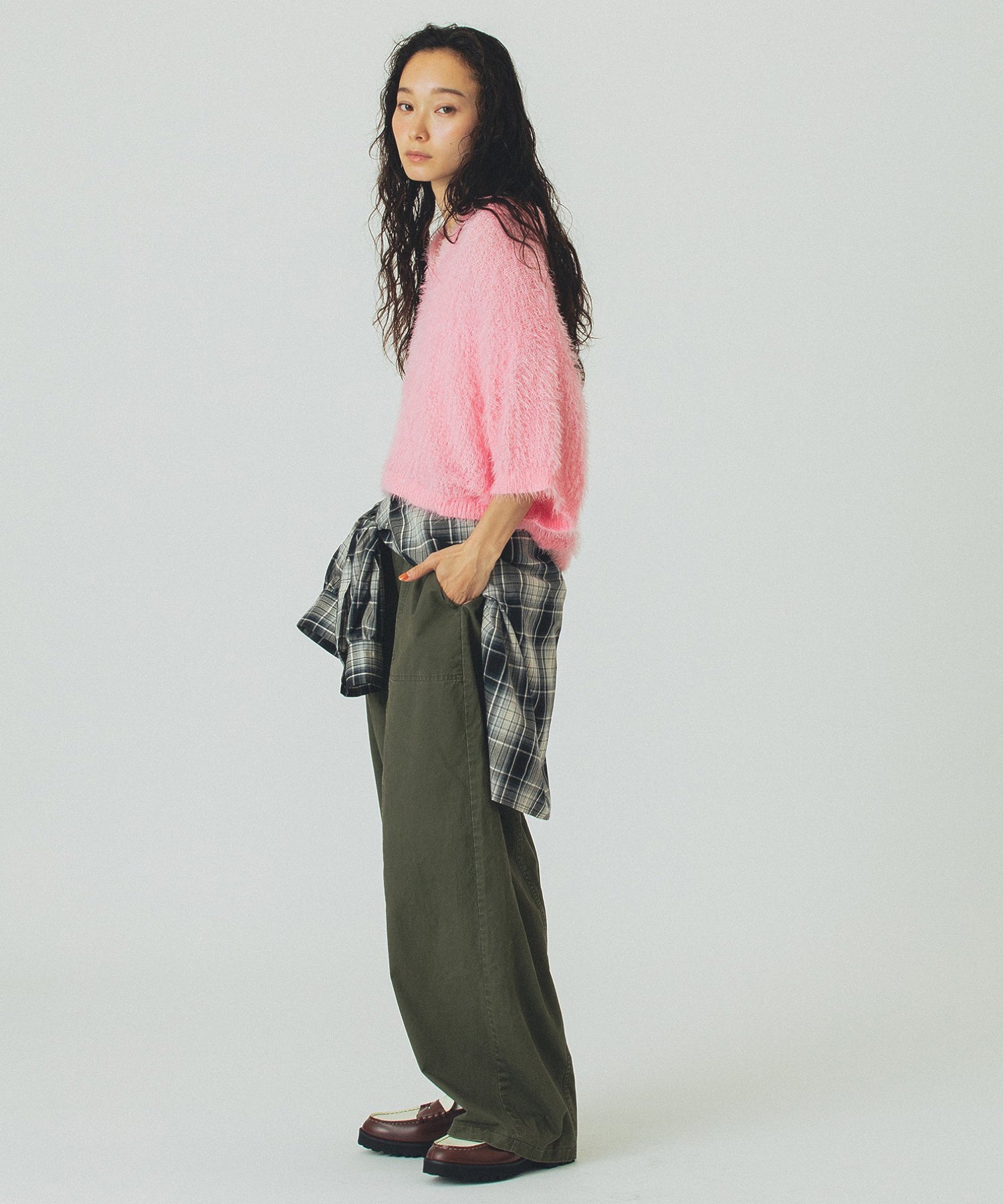 model:161cm 着用サイズ:S