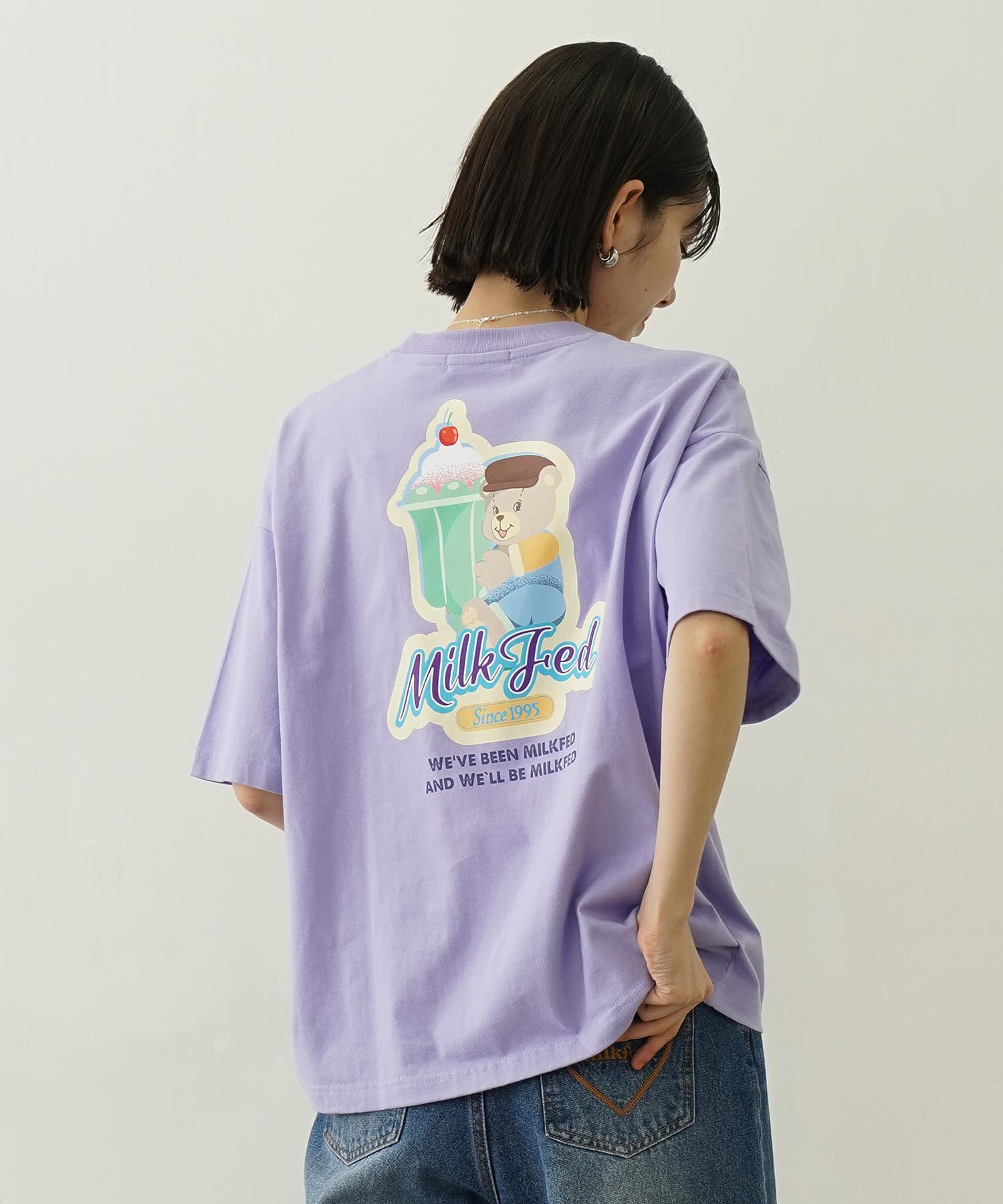 BEAR AND PARFAIT WIDE S/S TEE