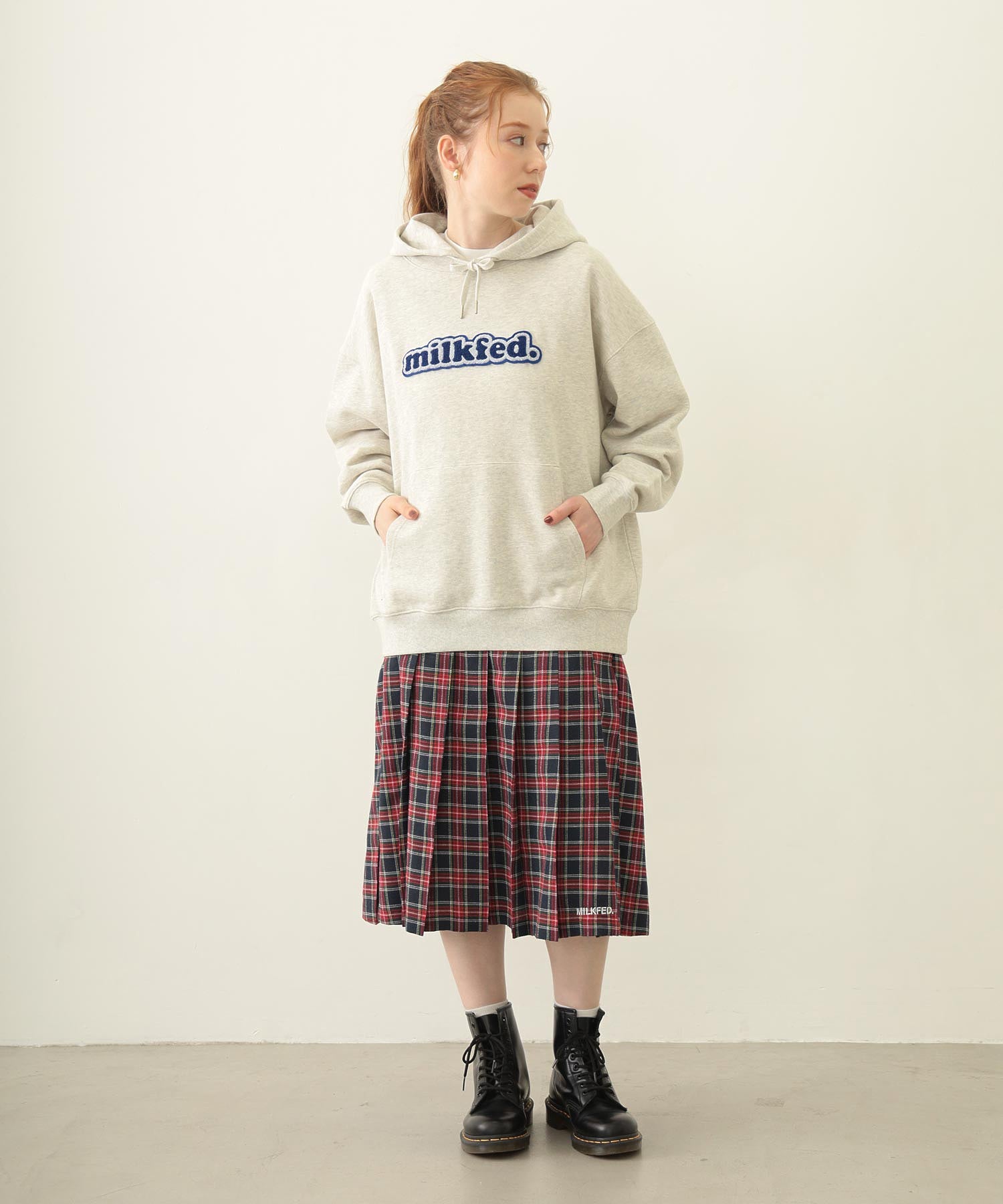 COOPER LOGO WIDE SWEAT HOODIE