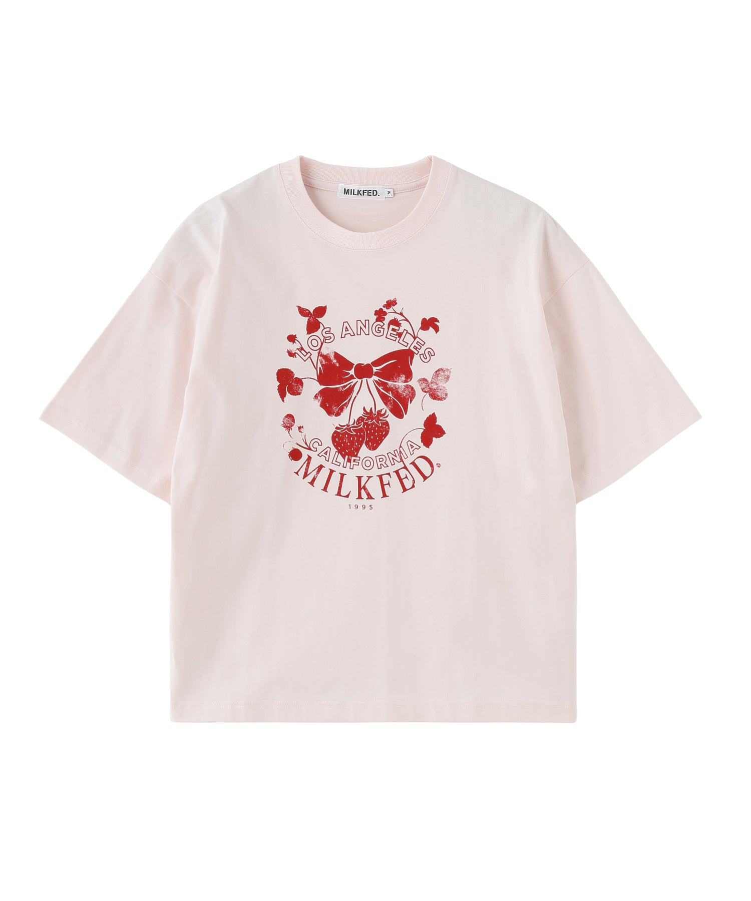 WATERCOLOR STRAWBERRY WIDE S/S TEE