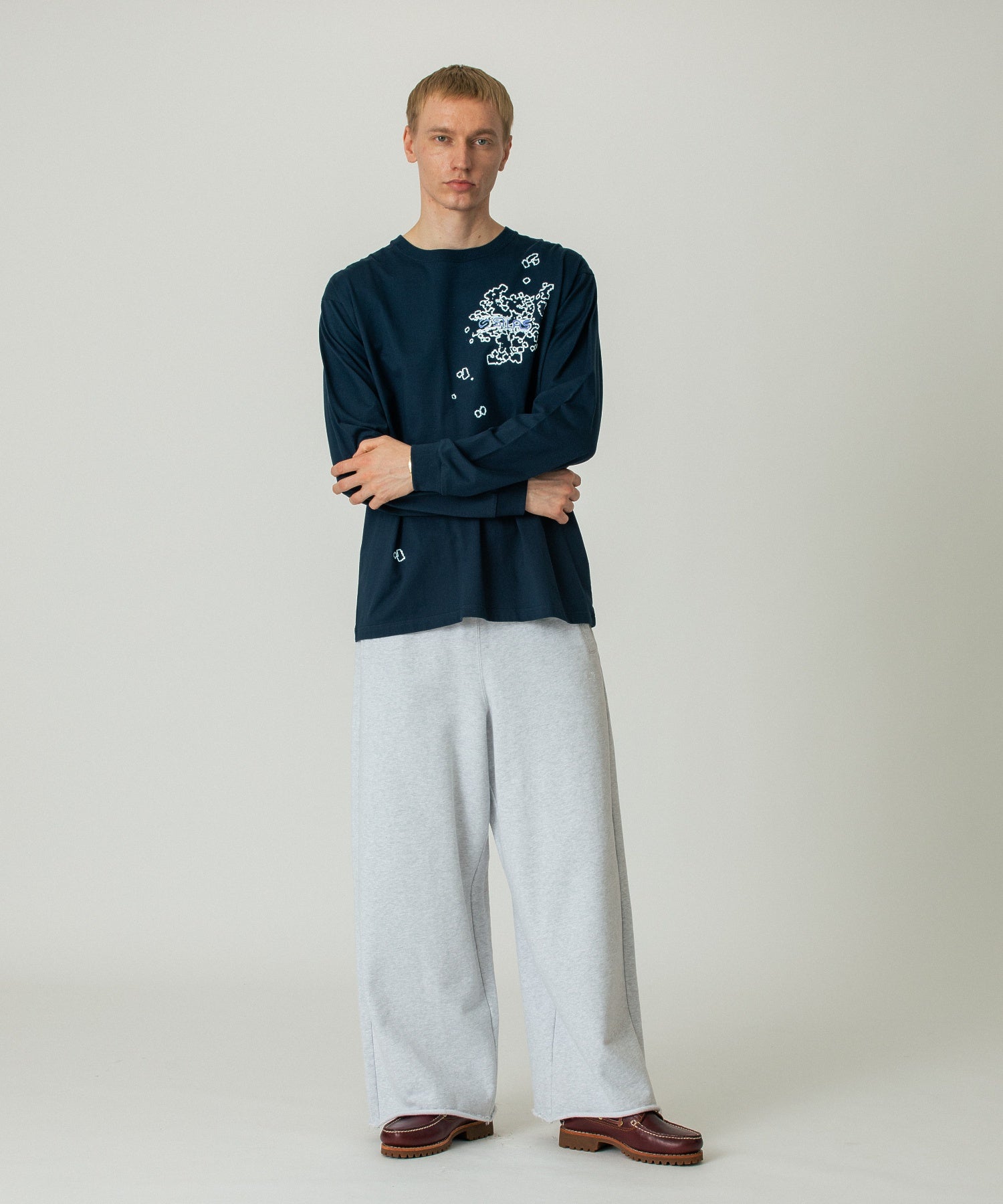 WIDE SWEAT PANTS