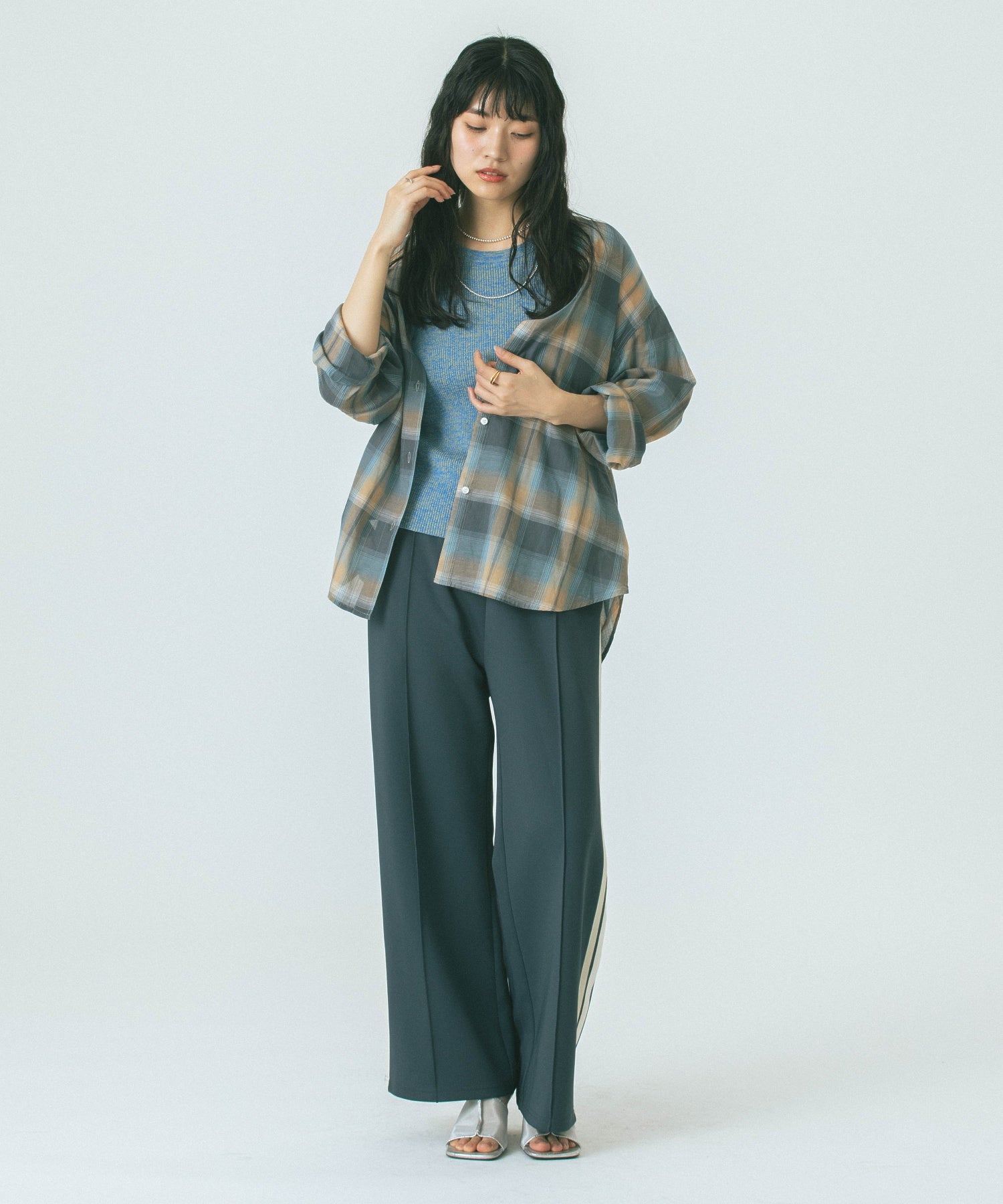 model:167cm 着用サイズ:M