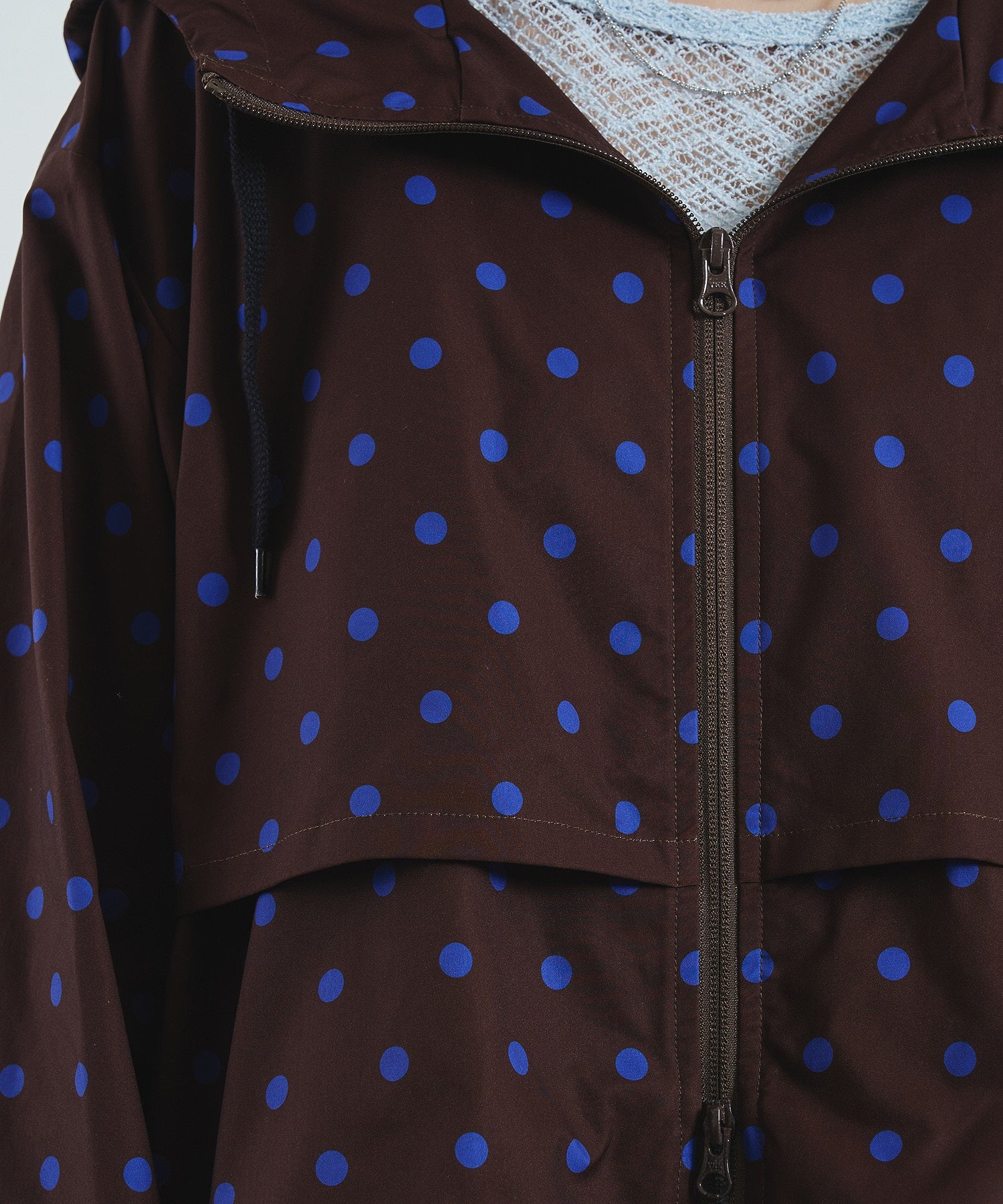 POLKA DOT PUFF BLOUSON