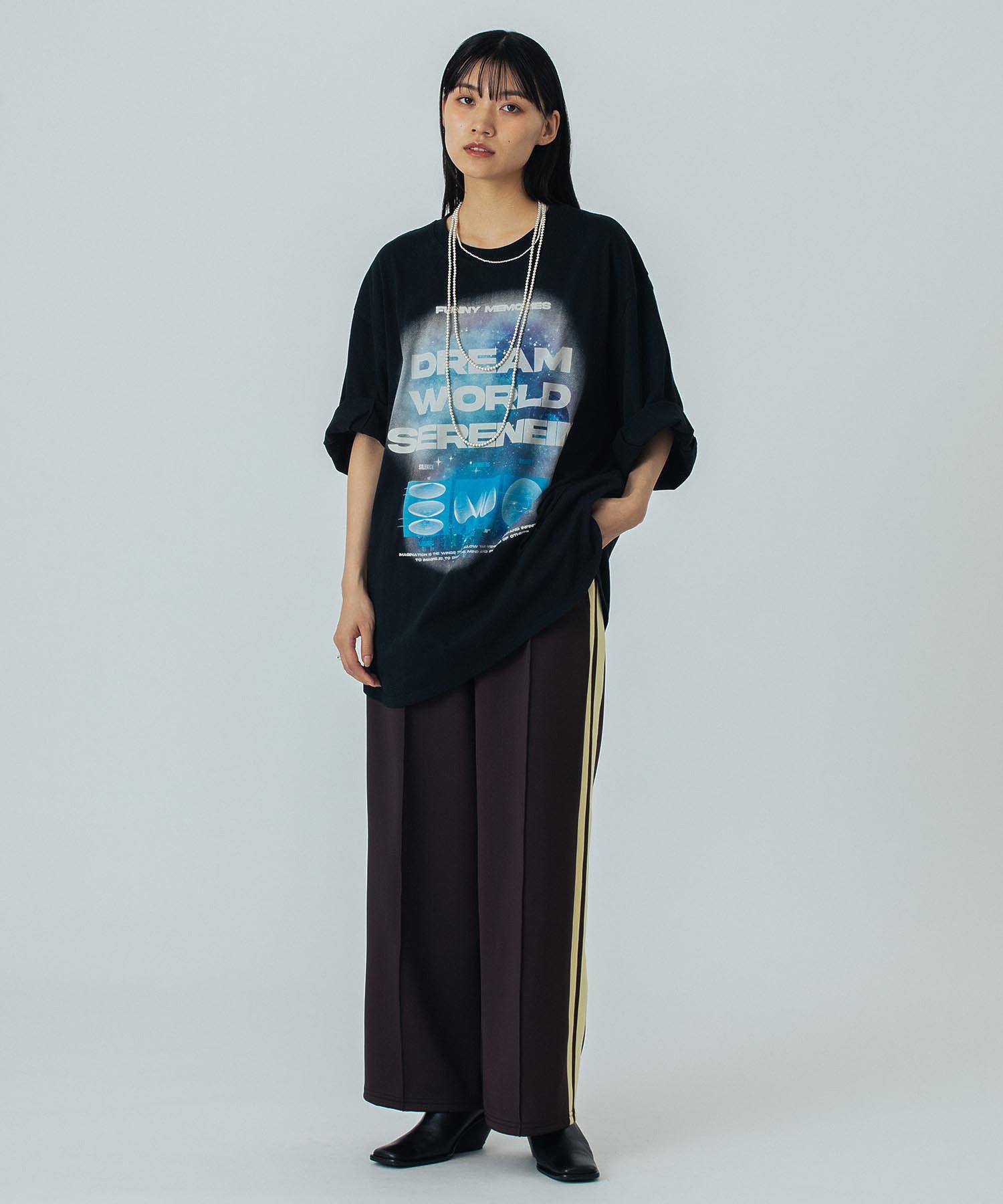 model:167cm 着用サイズ:ONE SIZE
