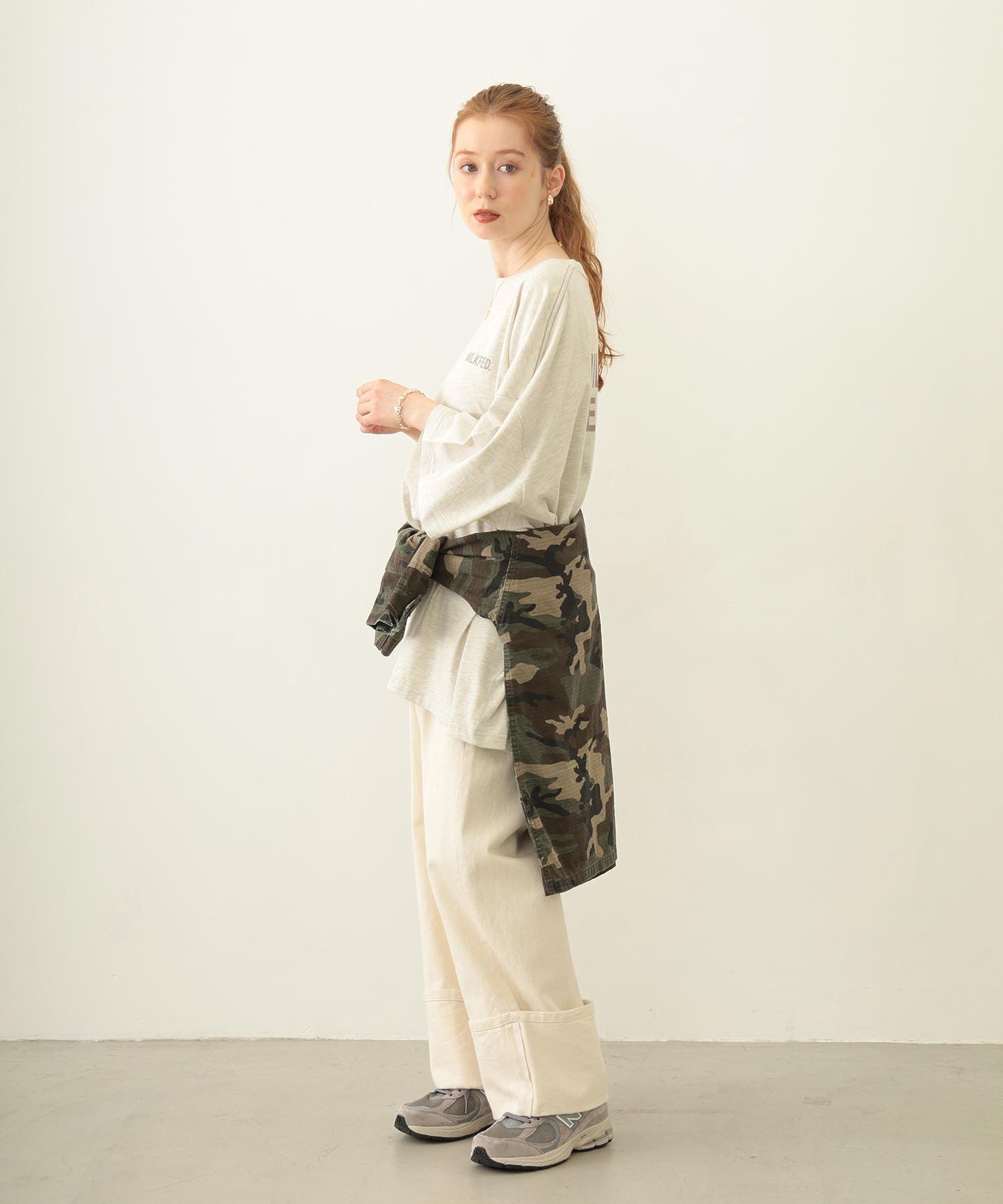 MILKFED. AT HEAVEN27 SUPER BIG S/S TOP
