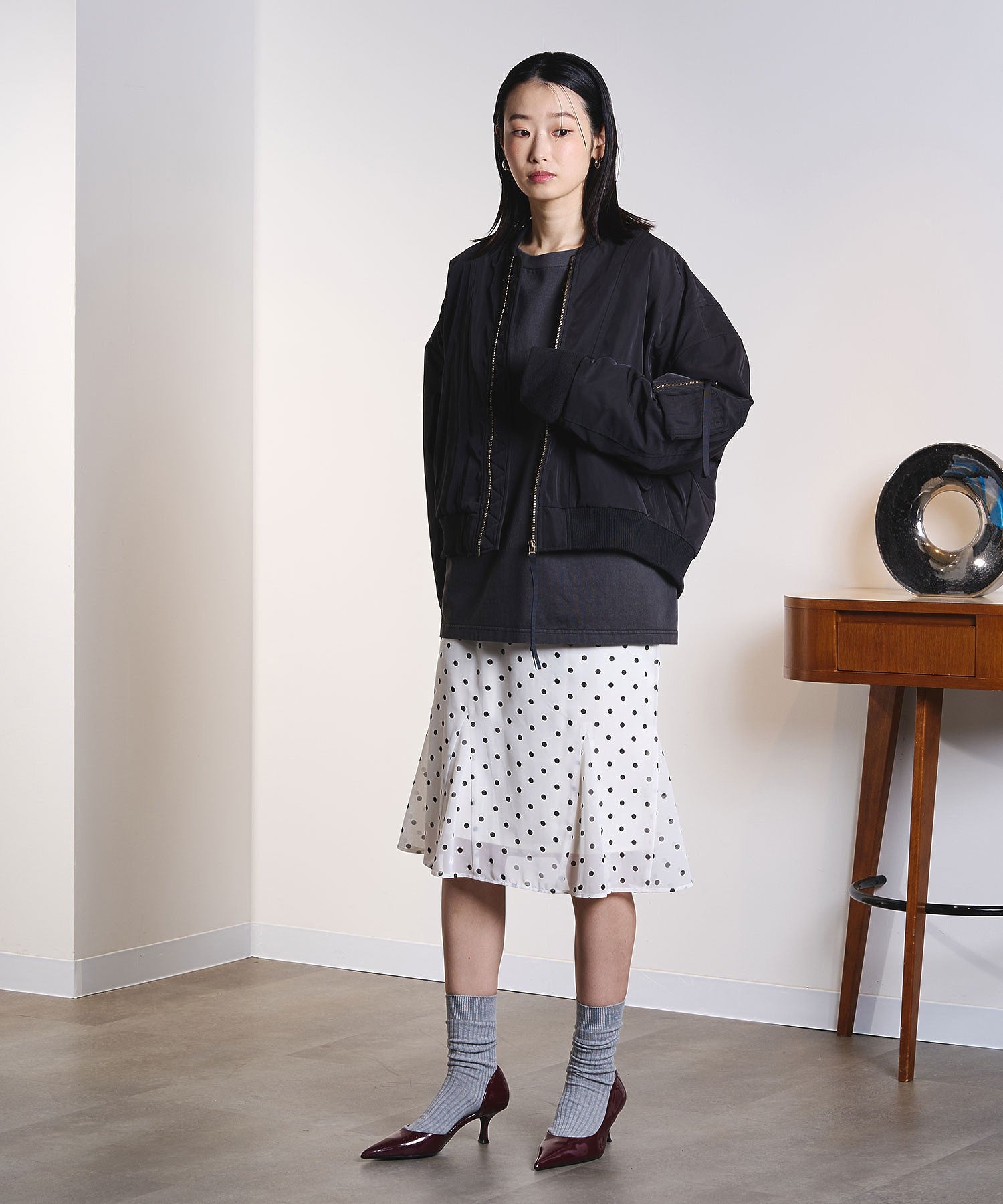 model:169cm 着用サイズ:ONE SIZE