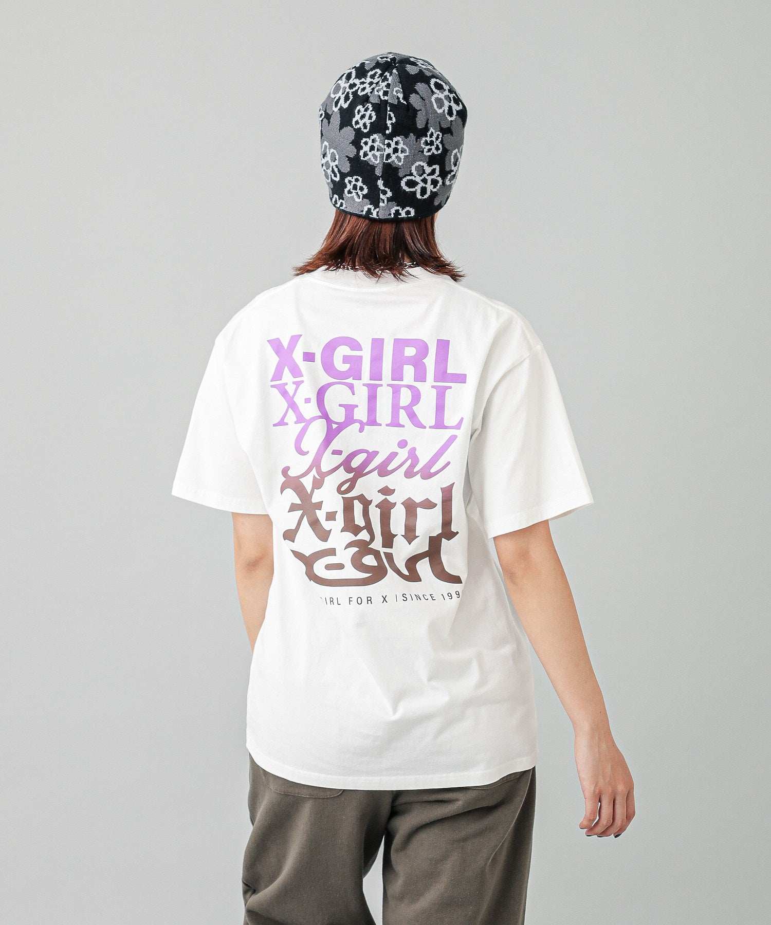 X-girl VARIOUS LOGOS S/S TEE