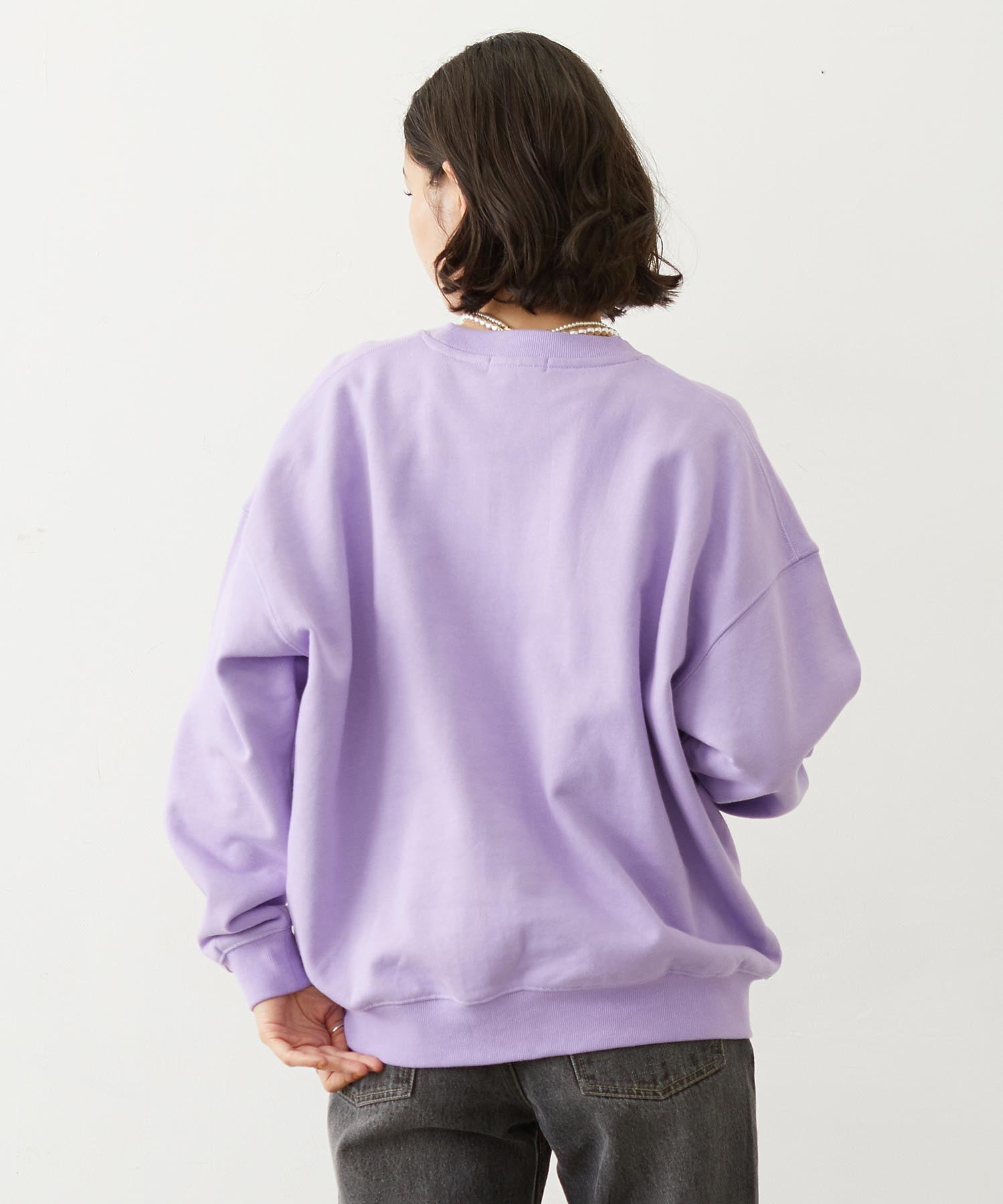 CHERRY LOGO SWEAT TOP