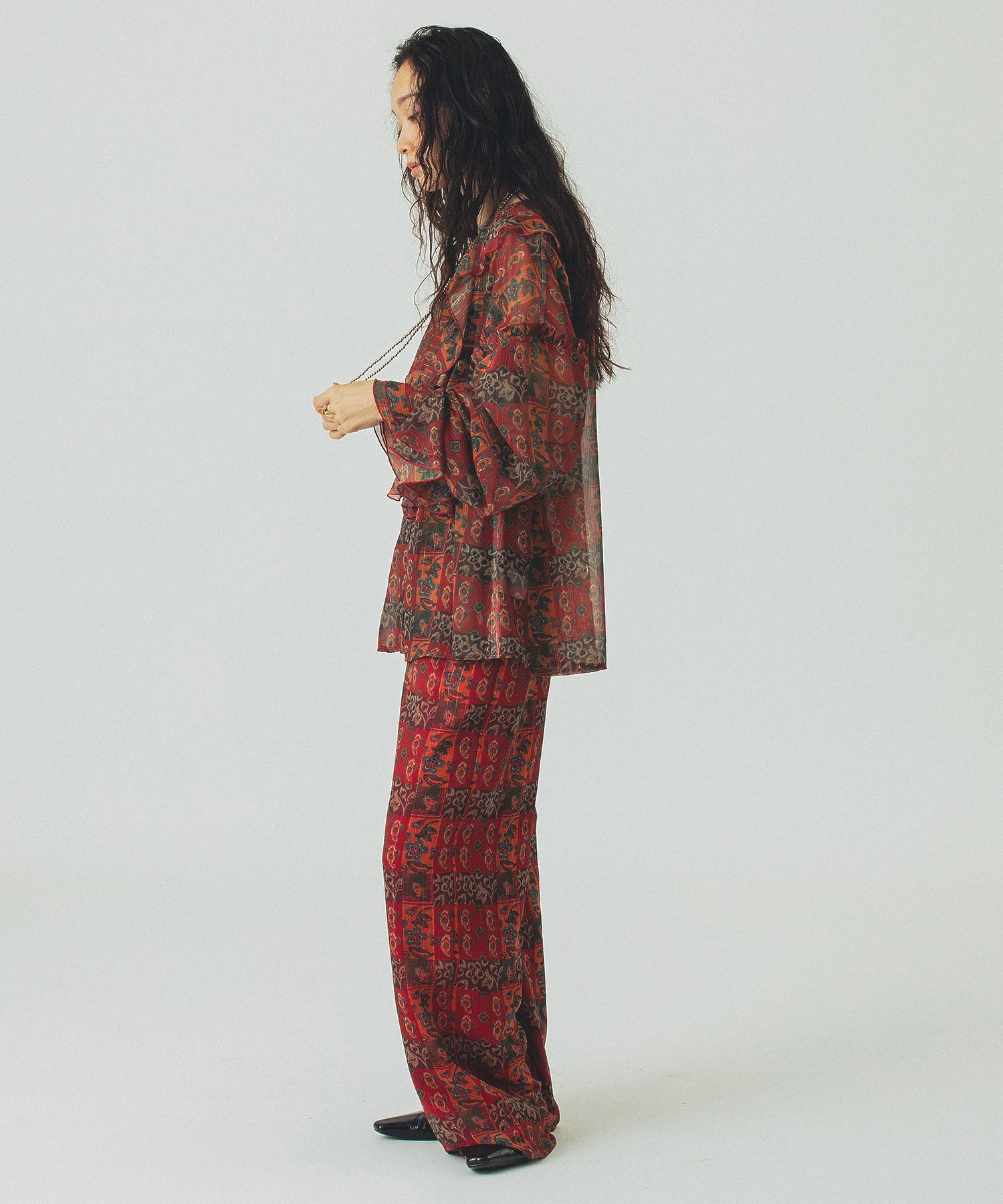 model:161cm 着用サイズ:ONE SIZE