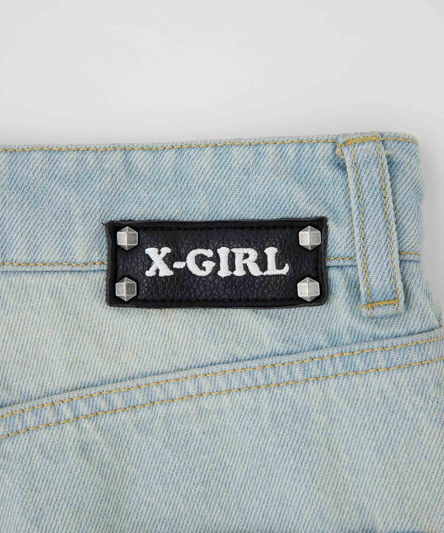 DENIM SHORT PANTS X-girl