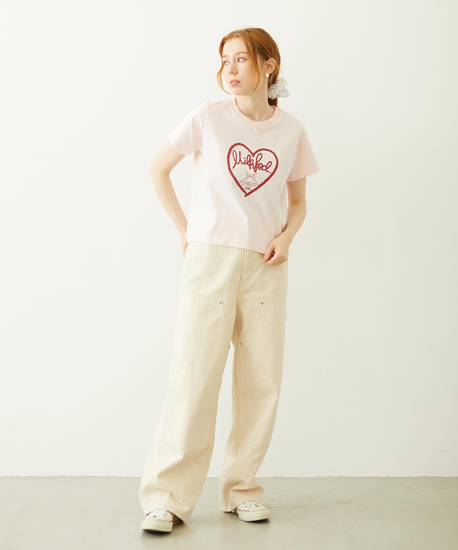 HANDWRITTEN HEART COMPACT S/S TEE