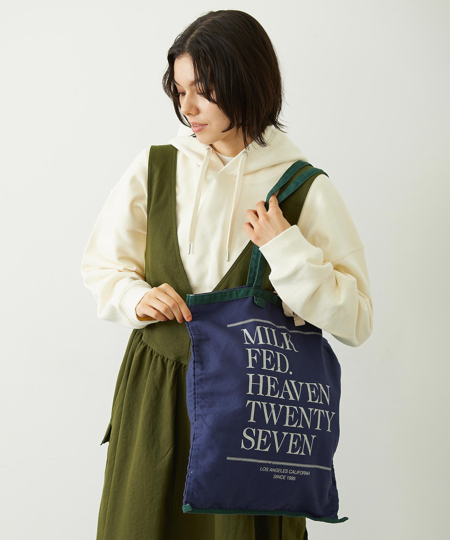 PIPING LOGO TOTE BAG