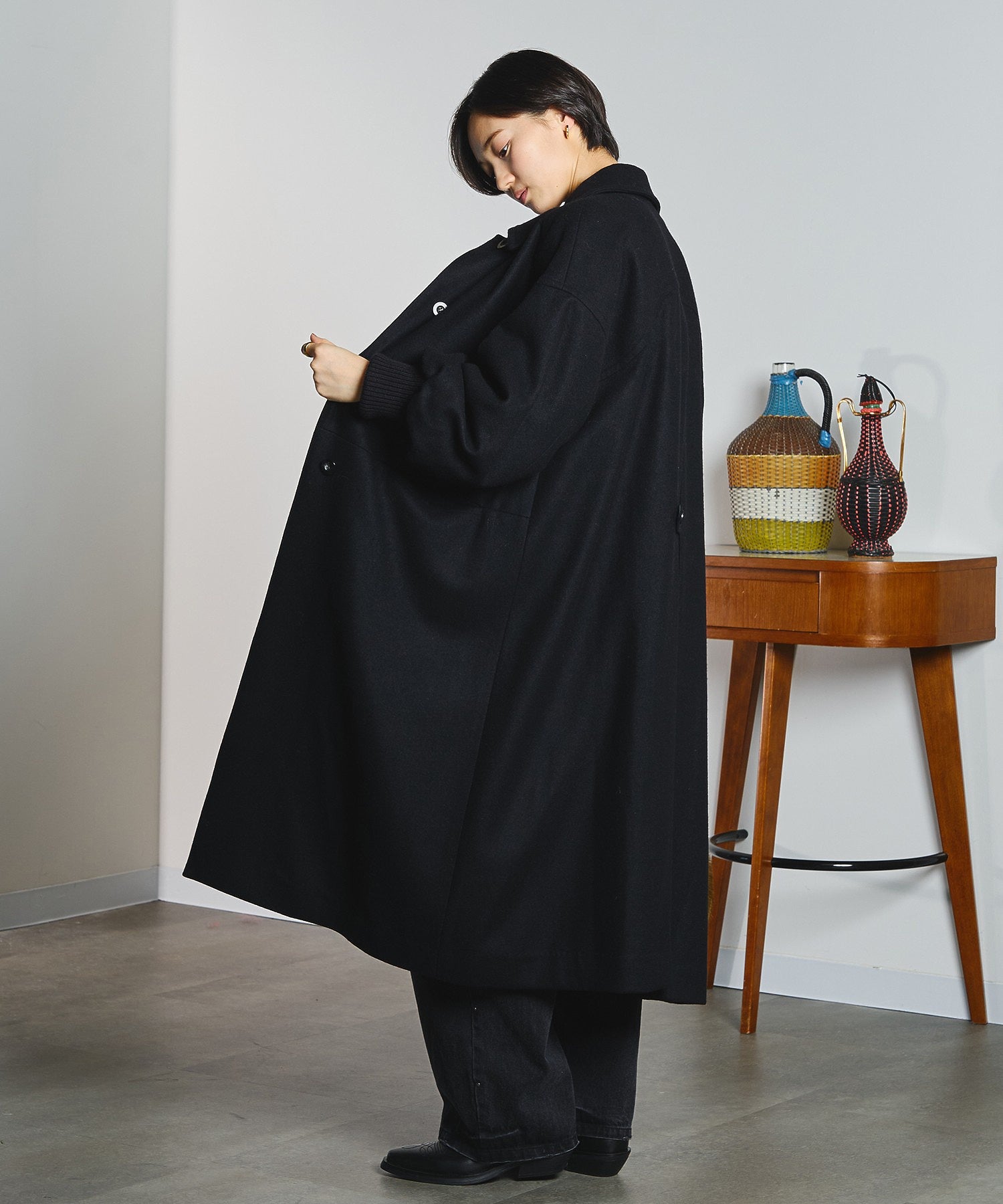 model:166cm 着用サイズ:S