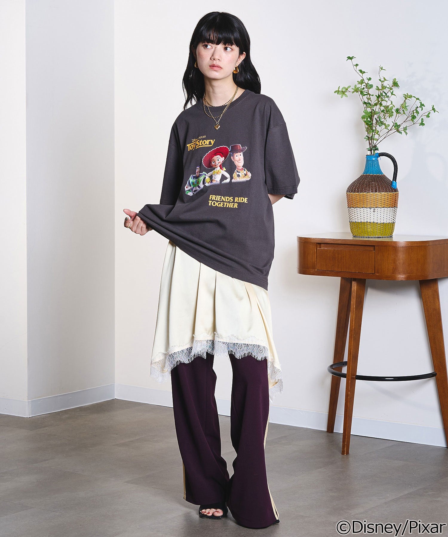 model:163cm 着用サイズ:ONE SIZE