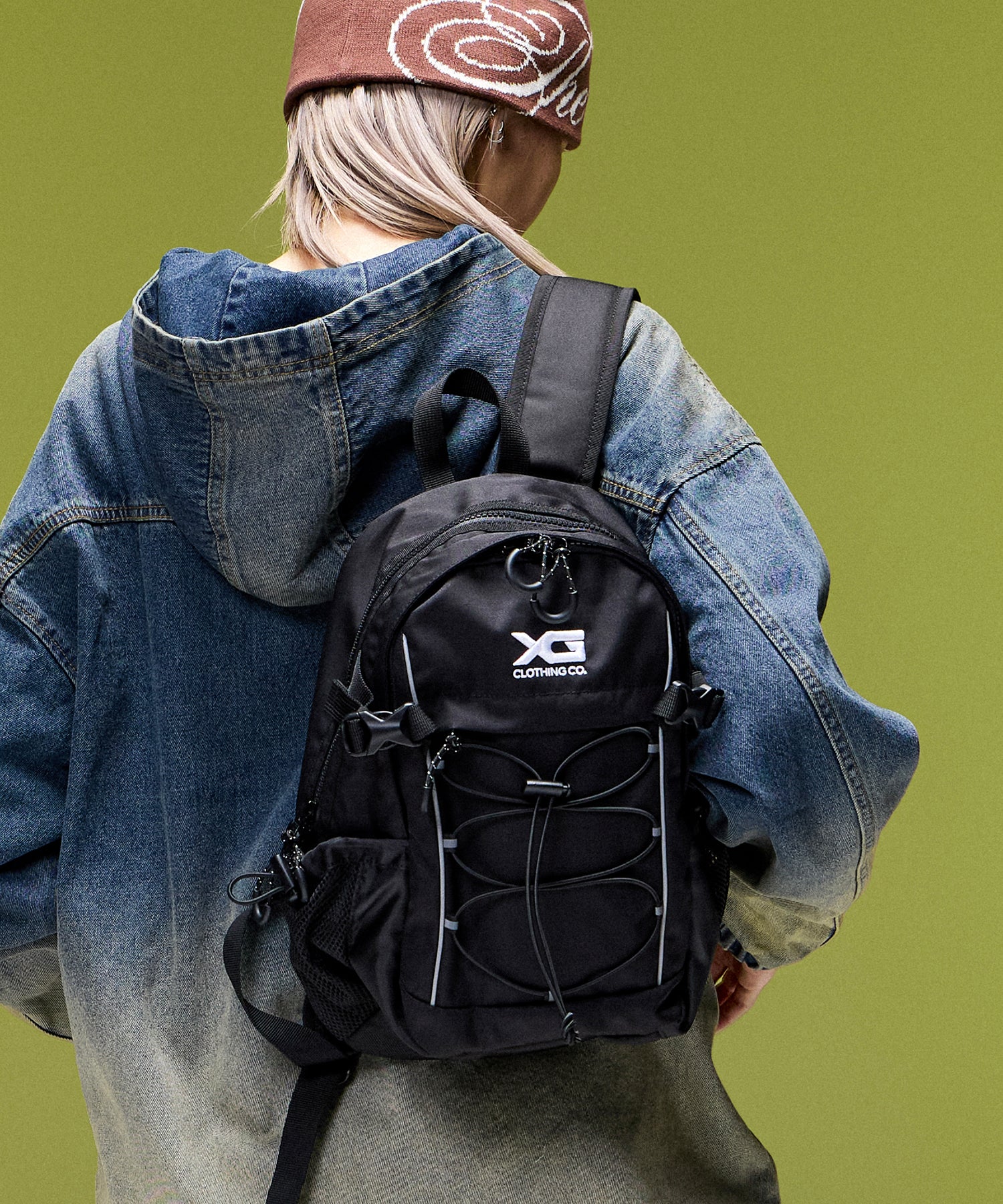 BUNGEE CORD MINI BACKPACK