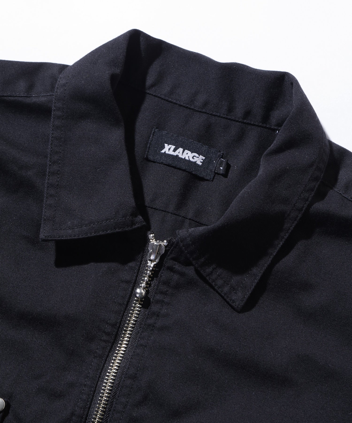 ZIP UP S/S WORK SHIRT