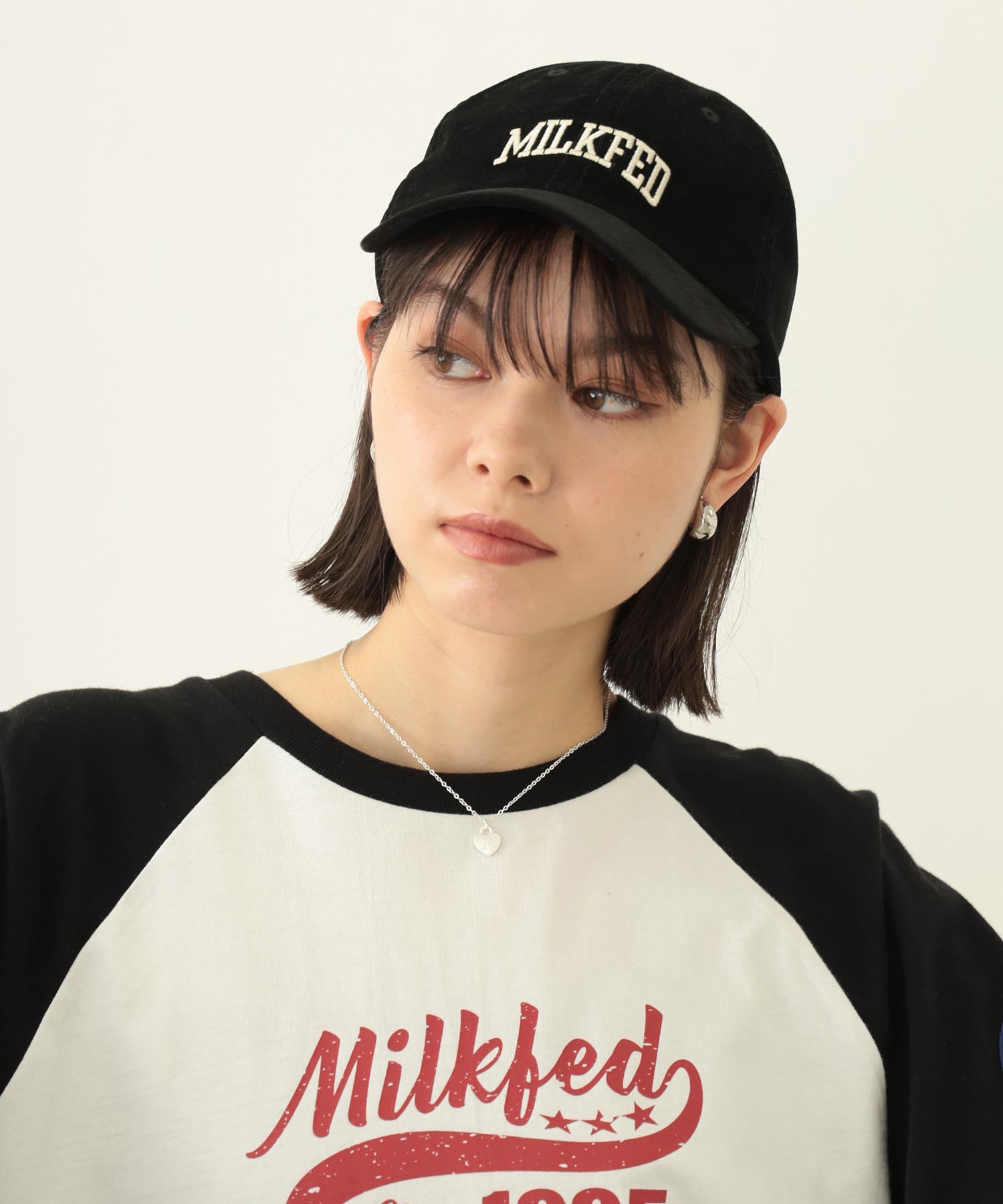 LOGO CORDUROY CAP