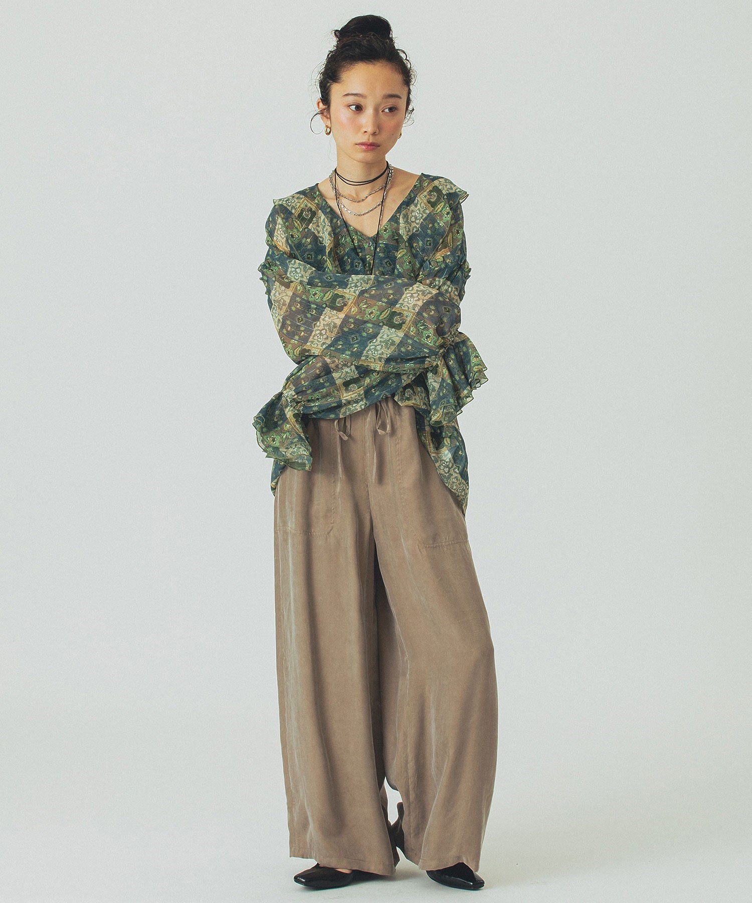 model:161cm 着用サイズ:ONE SIZE
