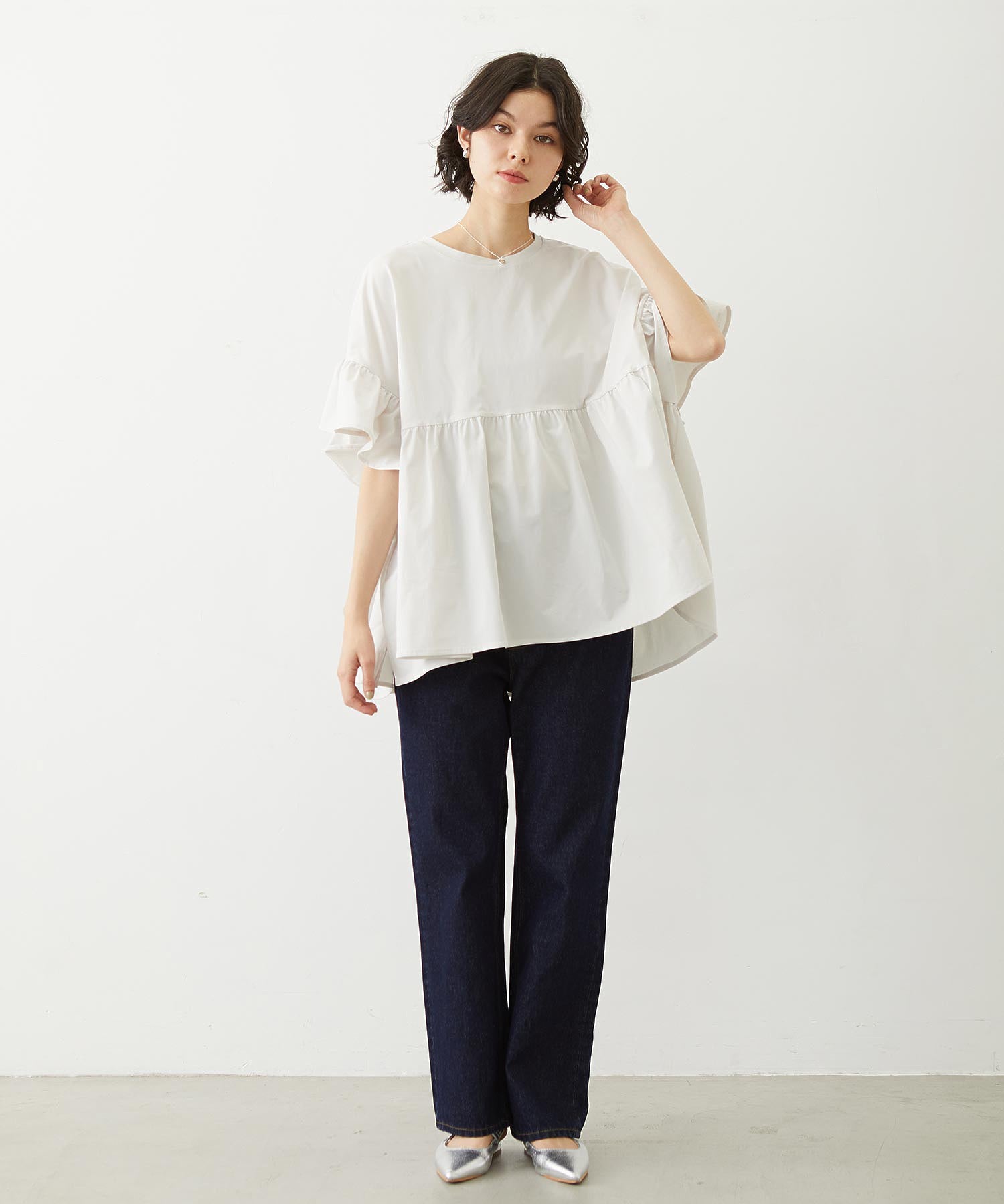 ICING LOGO RUFFLE TUNIC
