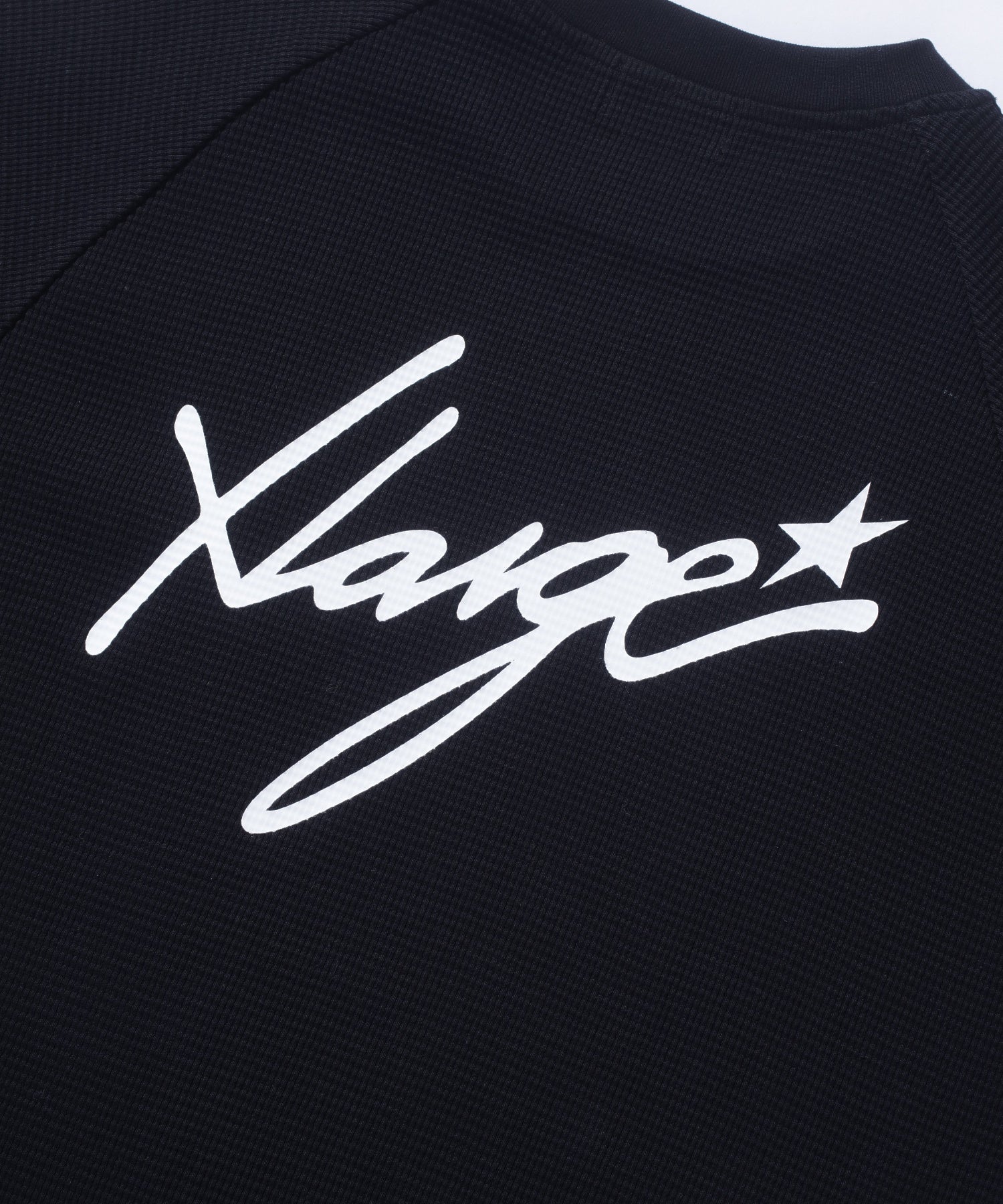 WAFFLE RAGLAN TOP