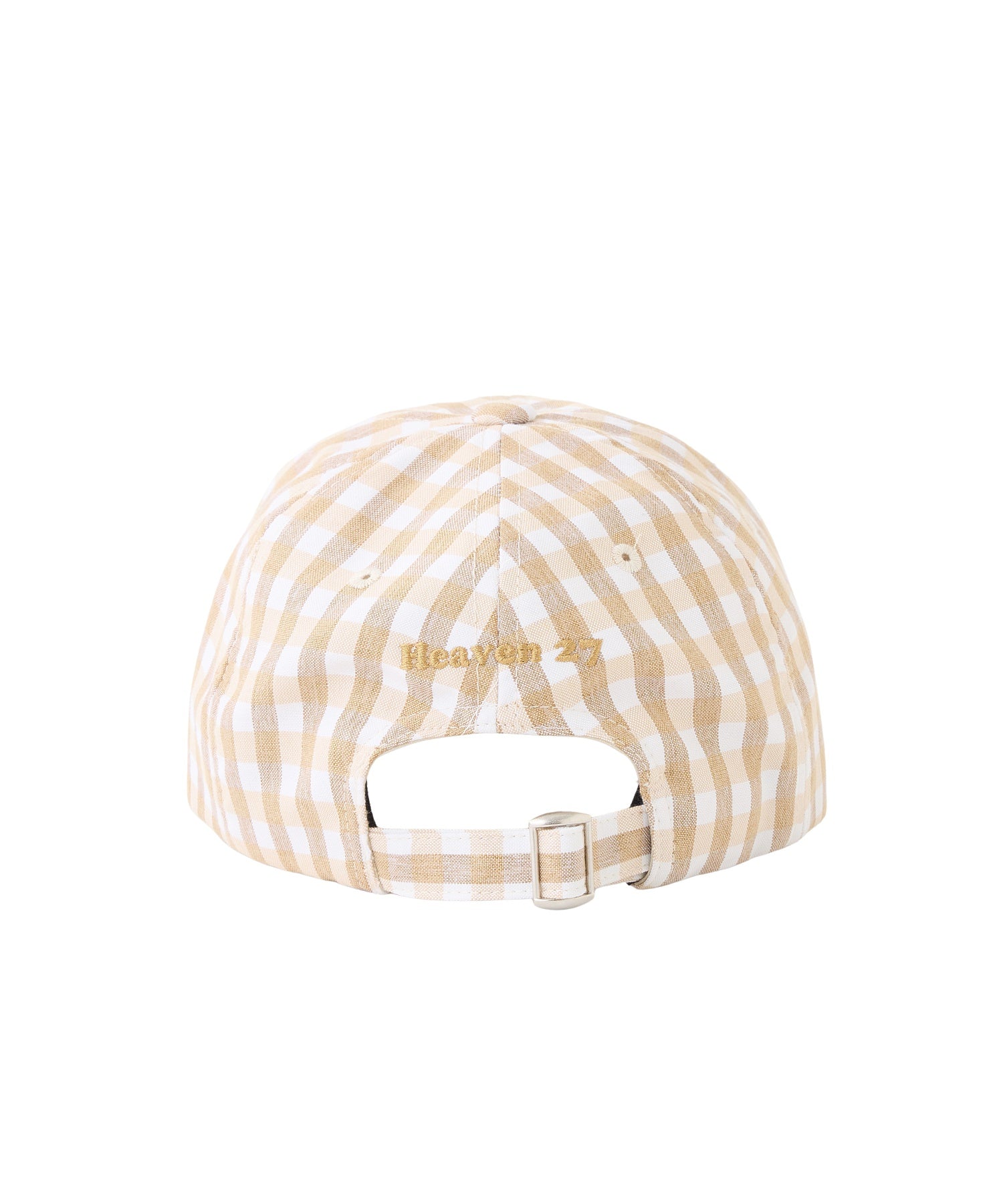GINGHAM LOGO CAP