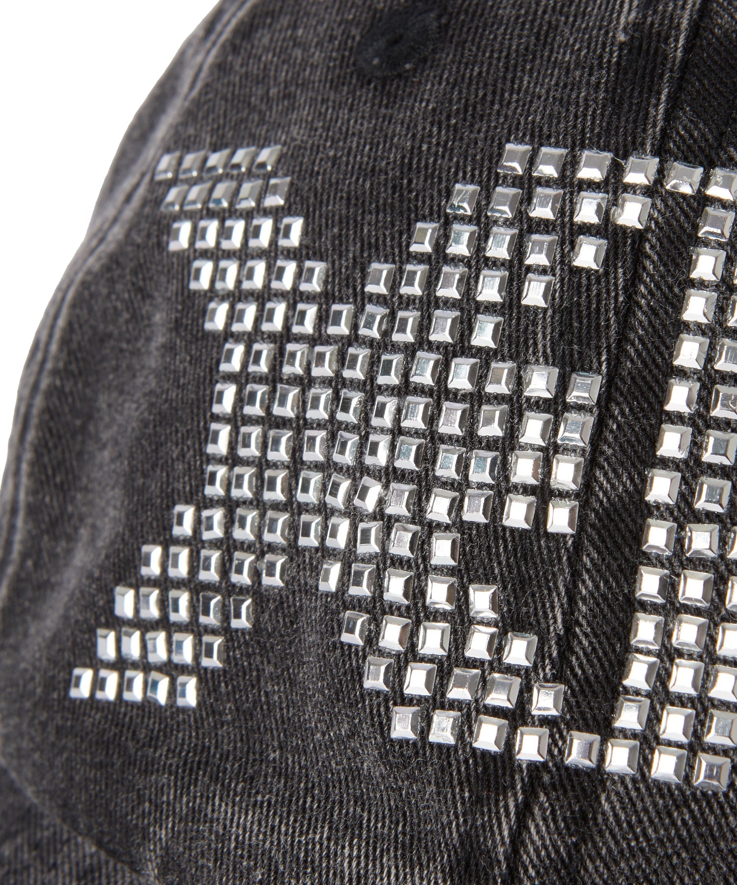 SQUARE STUDDED LOGO 6PANEL CAP