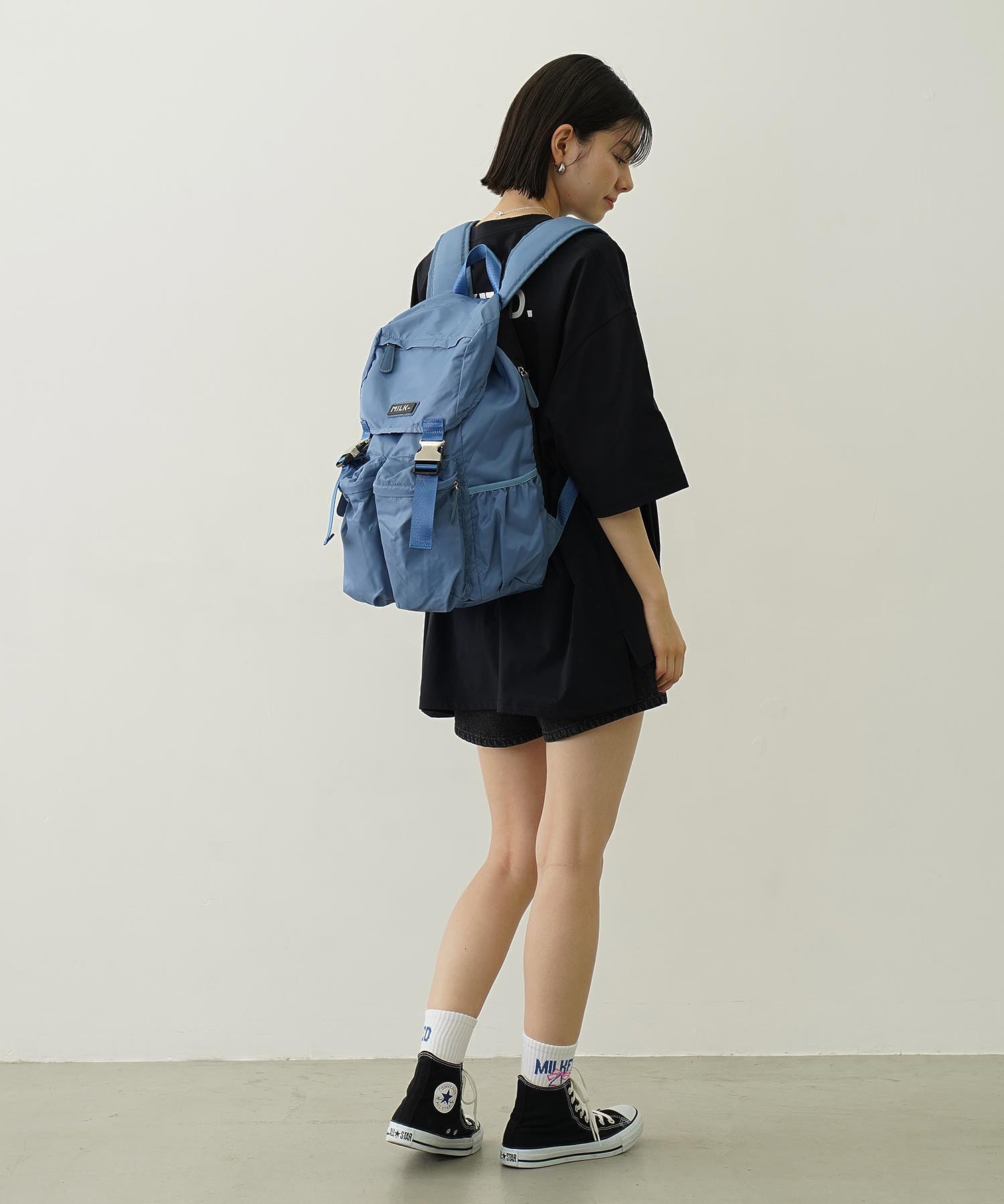 LOGO PLATE BACKPACK MILKFED.