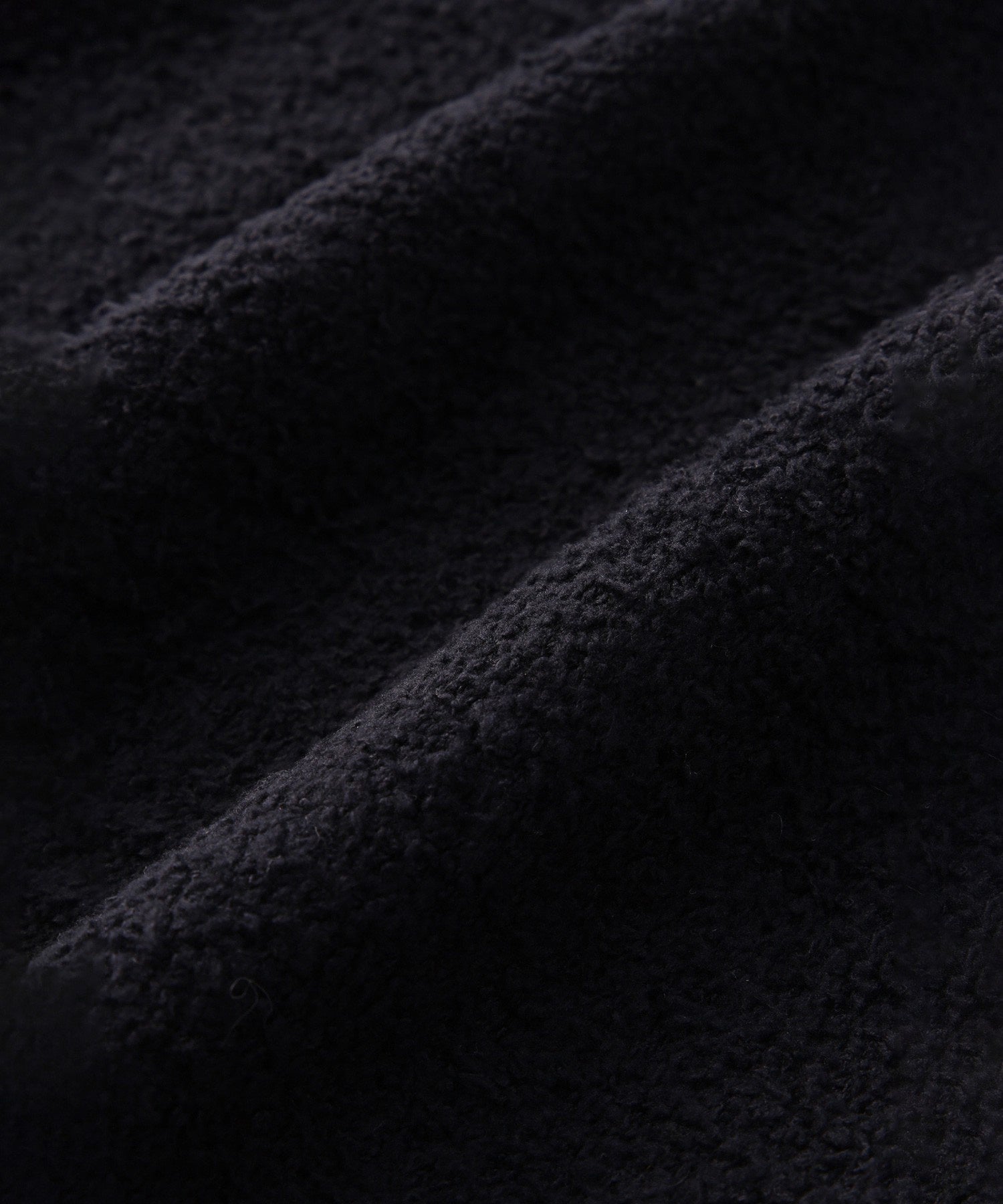 コンチョボタン モコモコ ヘンリーネックトップス