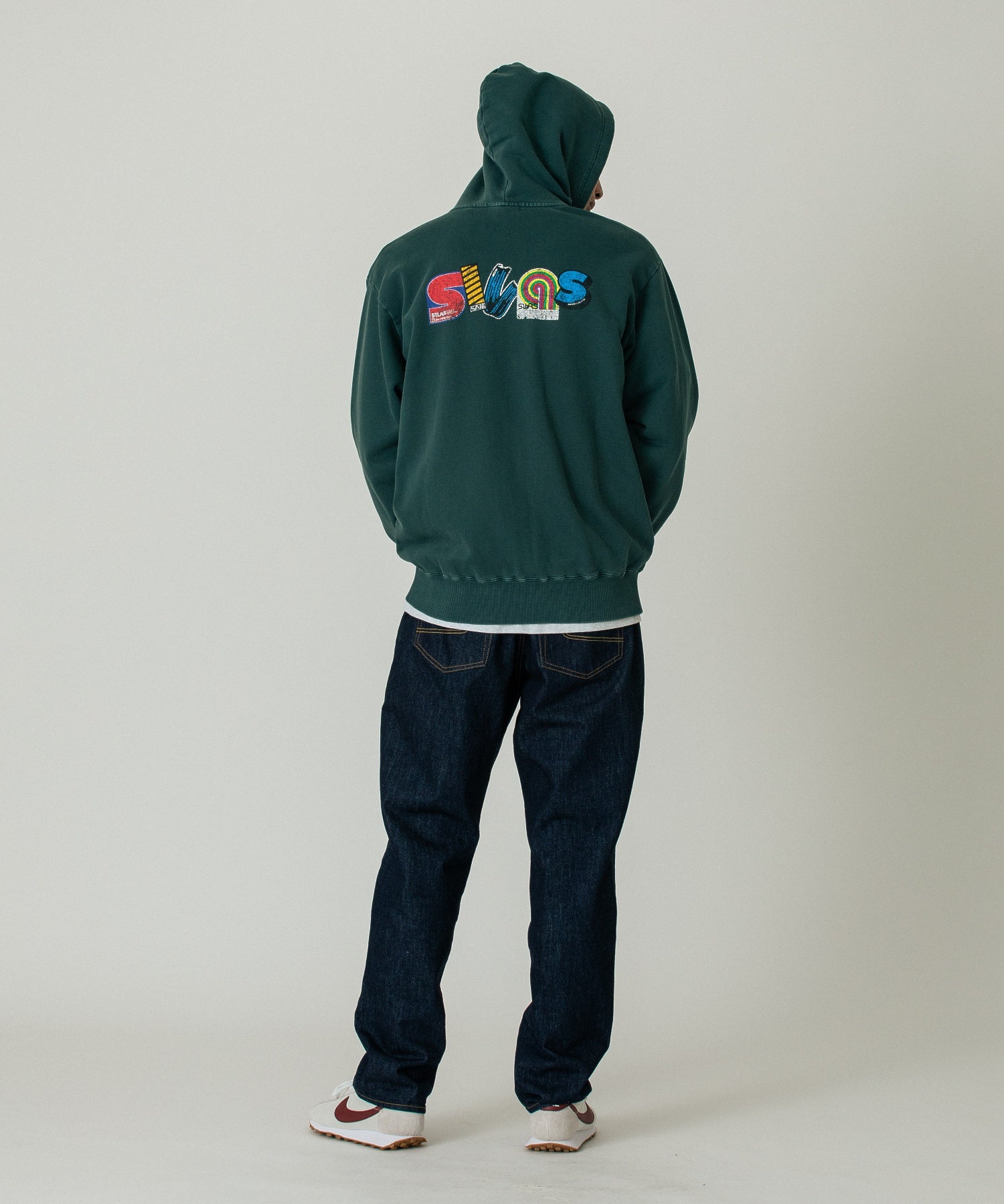STICKER BOMB ZIP HOODIE