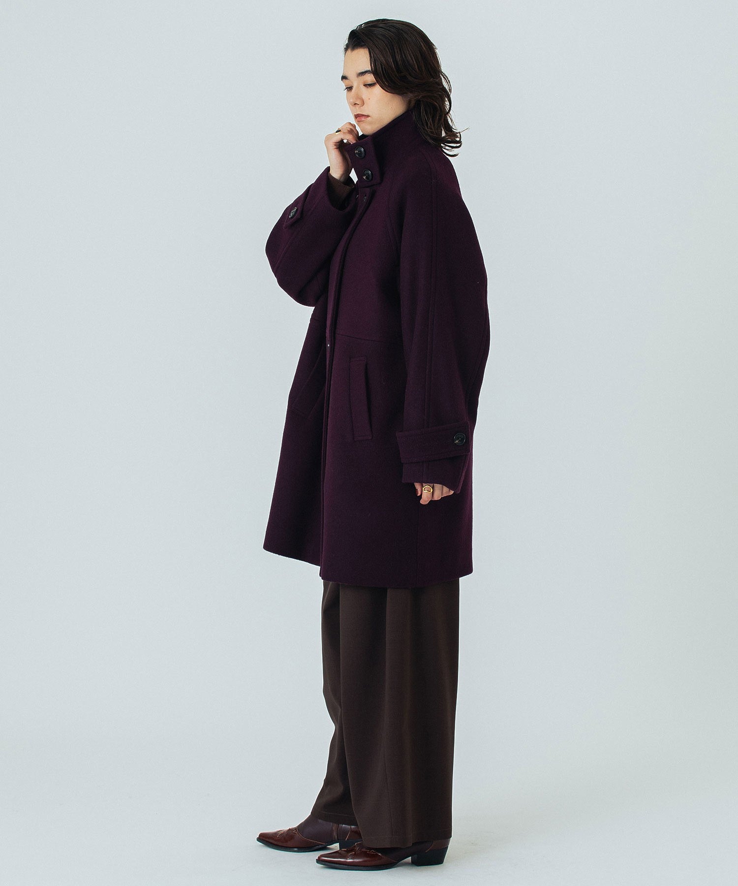 model:172cm 着用サイズ:M