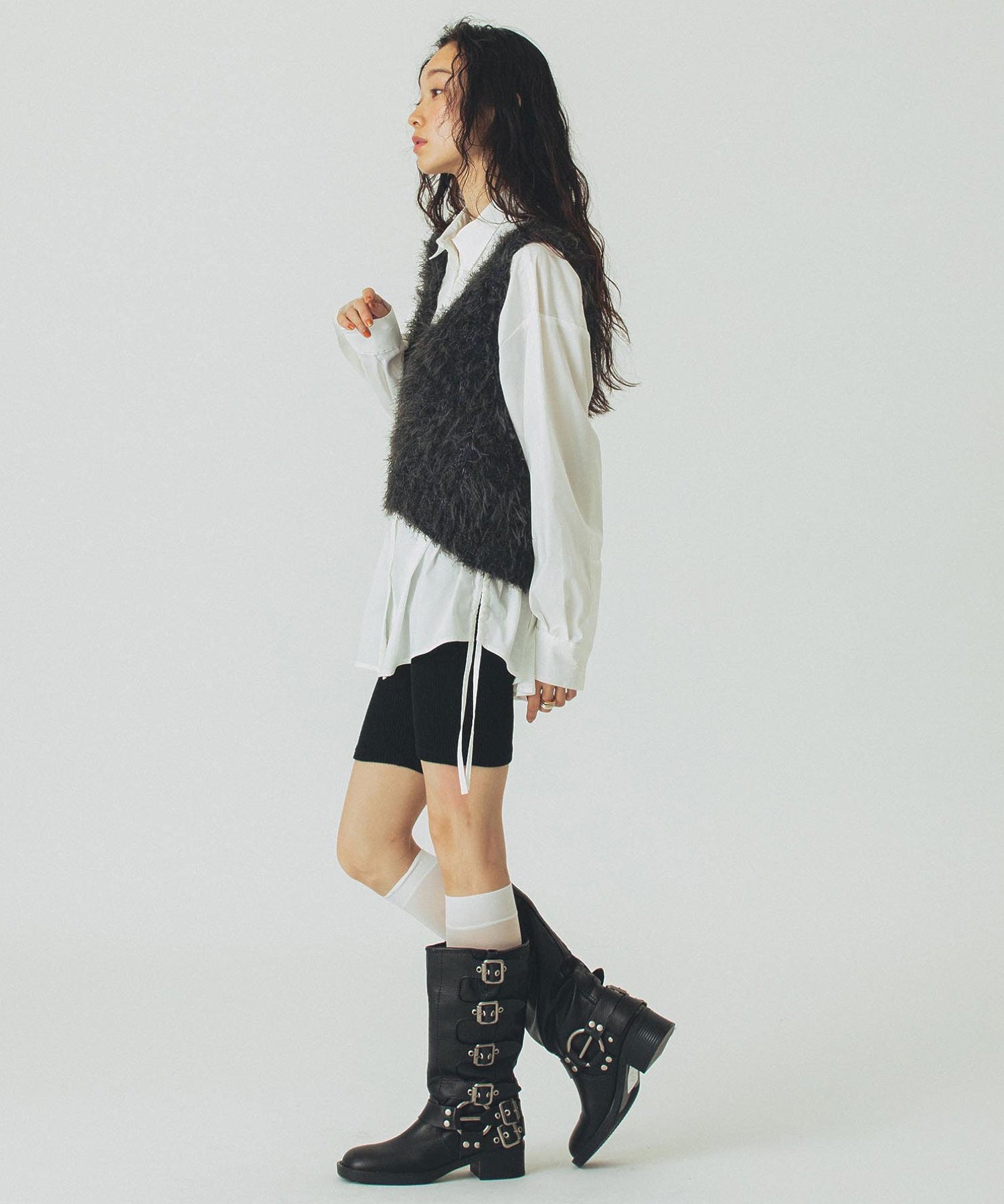 model:161cm 着用サイズ:ONE SIZE