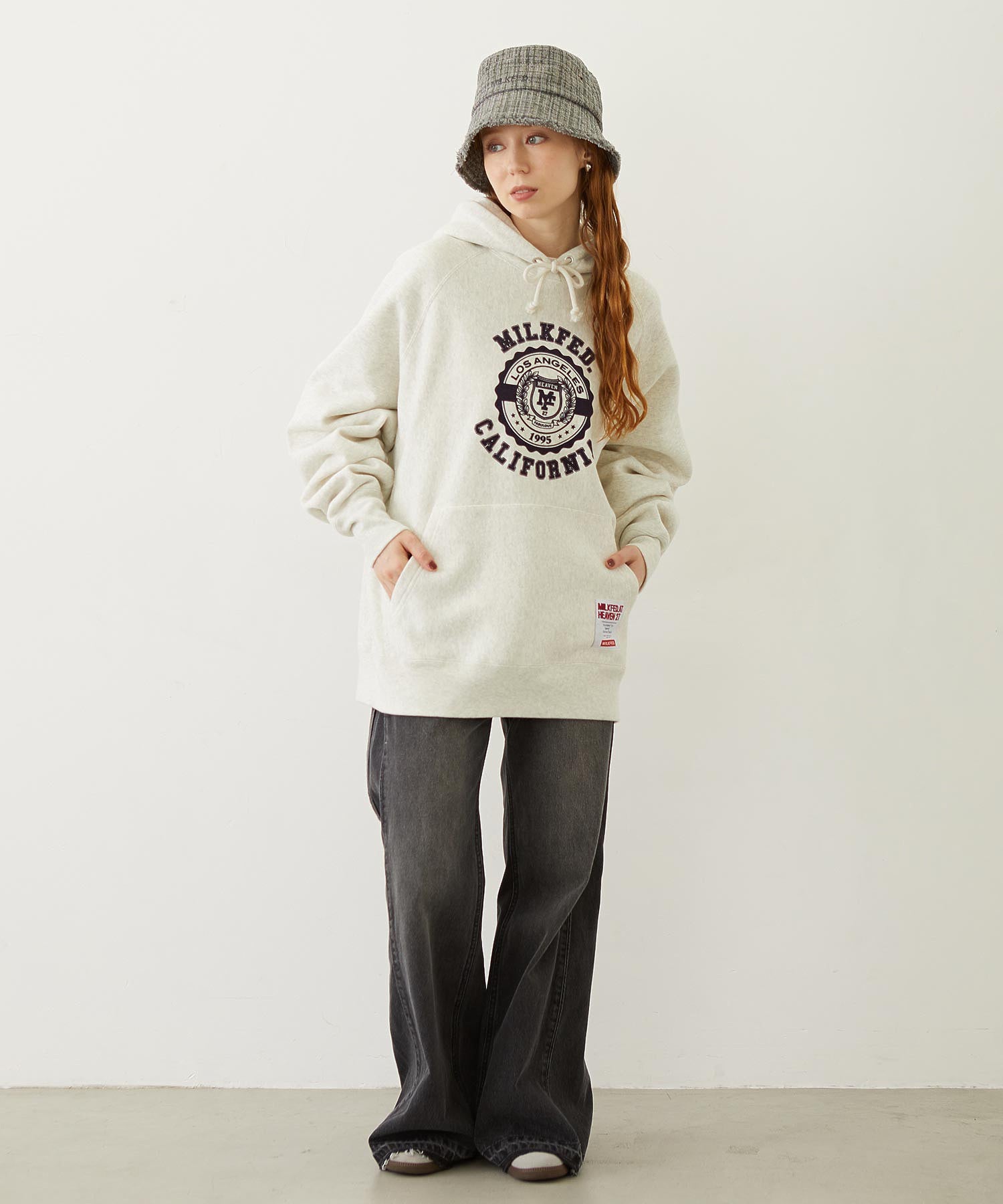 FLARED DENIM PANTS