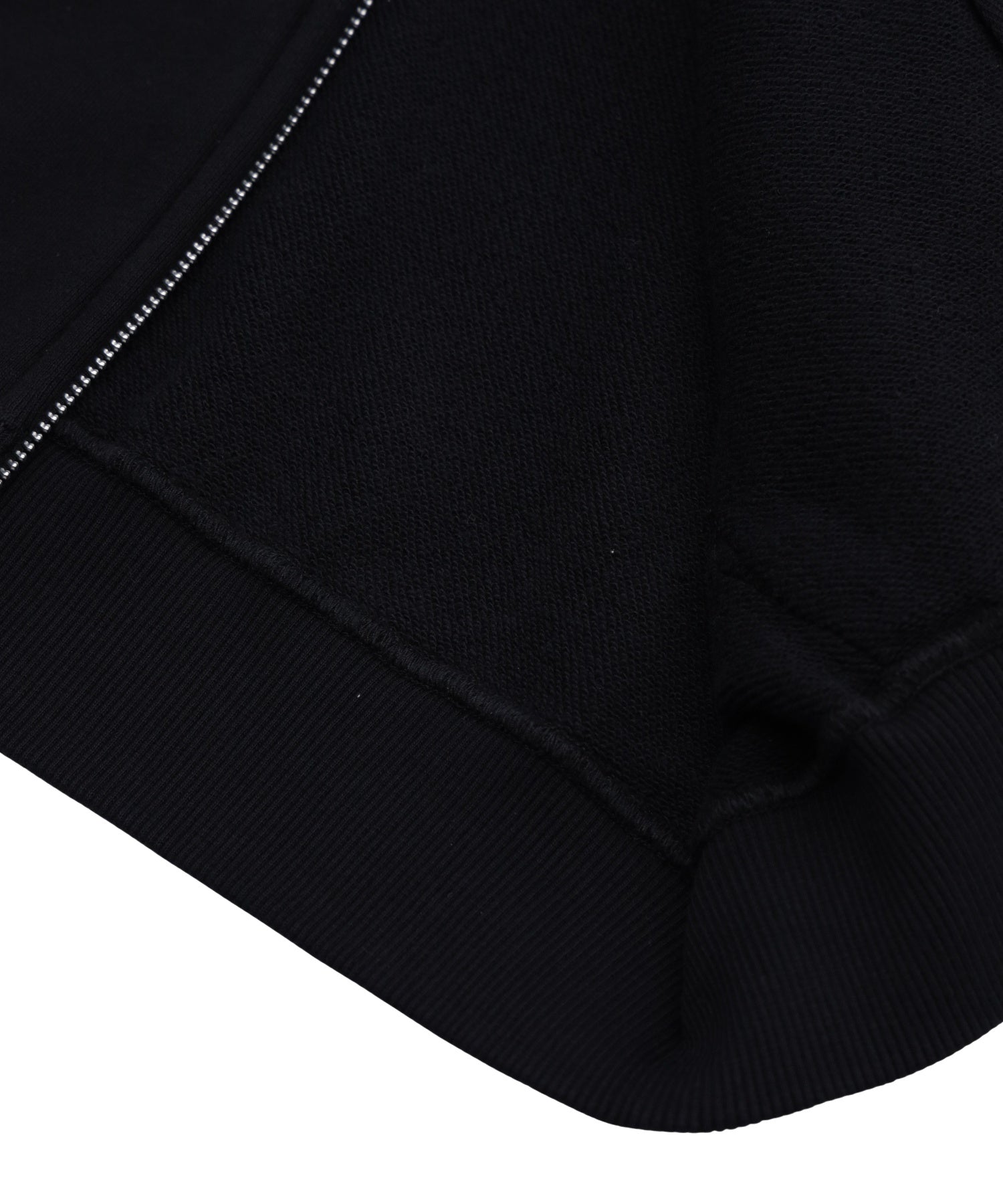 FACE AND LOGO COMPACT ZIP UP SWEAT HOODIE