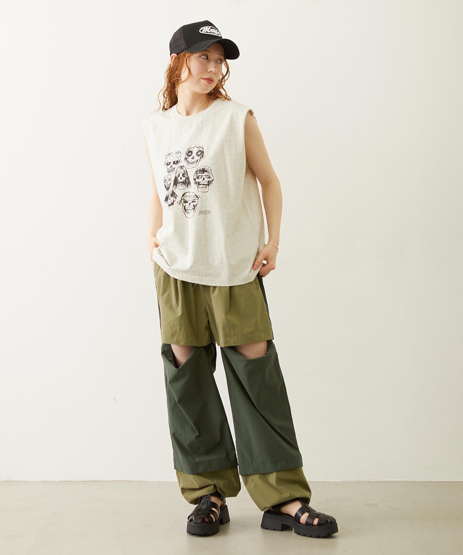 BICOLOR PANTS