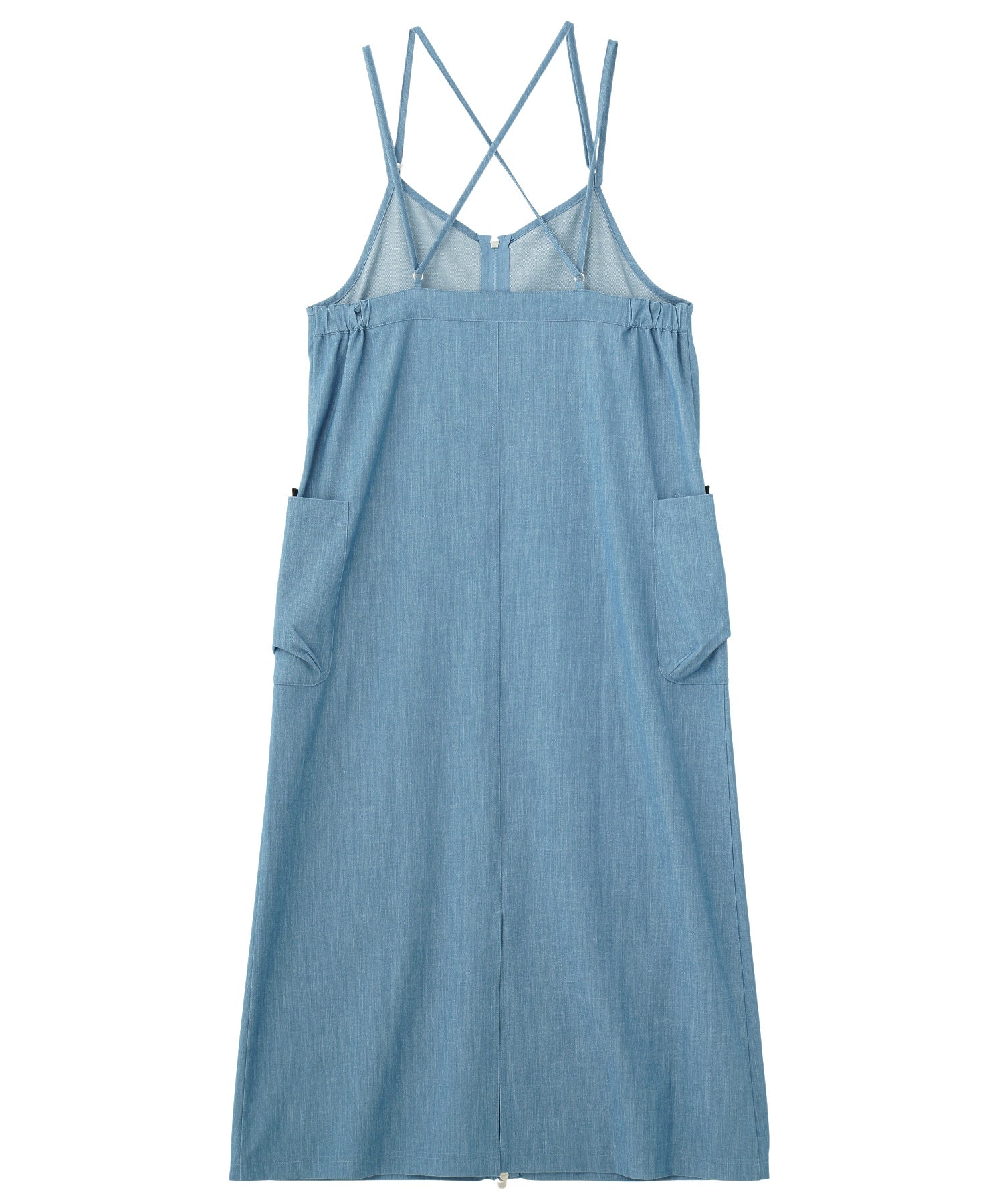 THOUSAND MILExGENE HEAVENS/BACK CROSS NALLOW STRAP DRESS