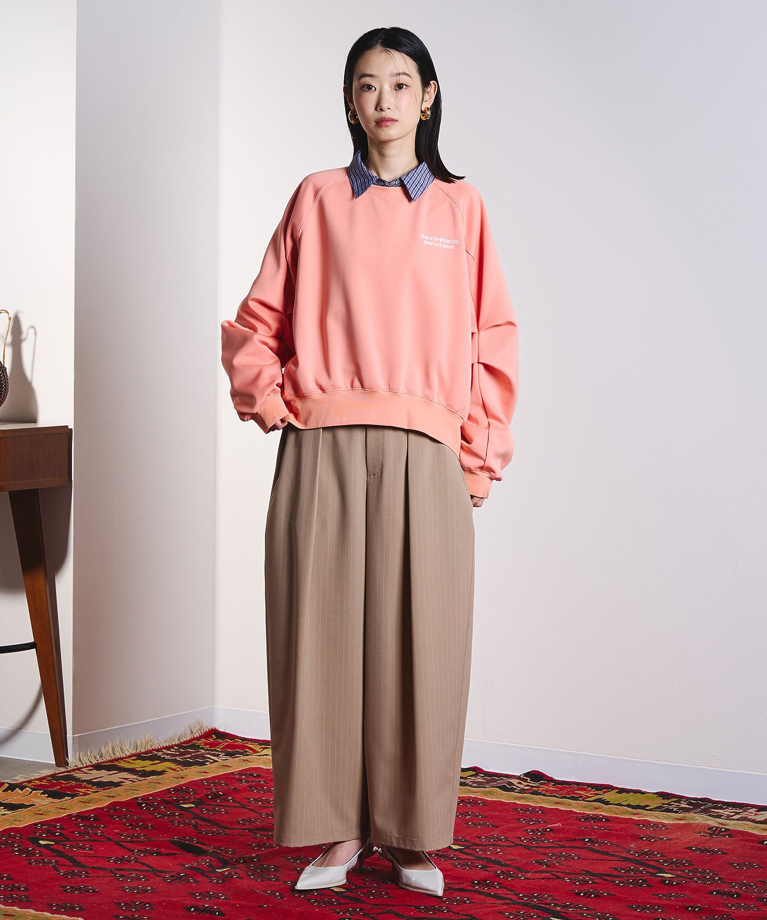 model:169cm 着用サイズ:ONE SIZE