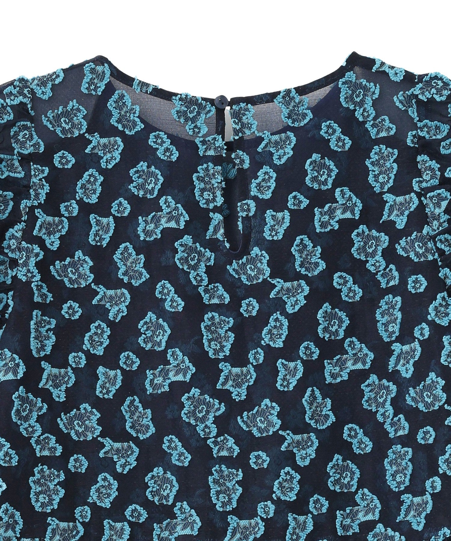 FLOWER JACQUARD DRESS