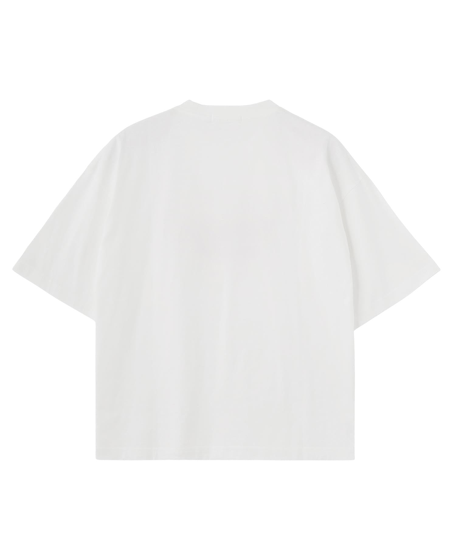 HEART FLOWER EMBROIDERY S/S TEE