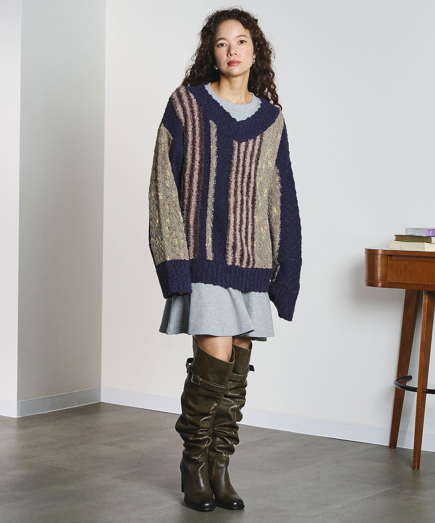model:165cm 着用サイズ:ONE SIZE