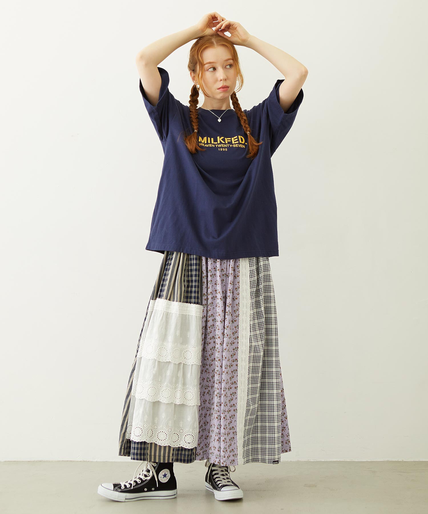 STENCIL LOGO WIDE S/S TEE