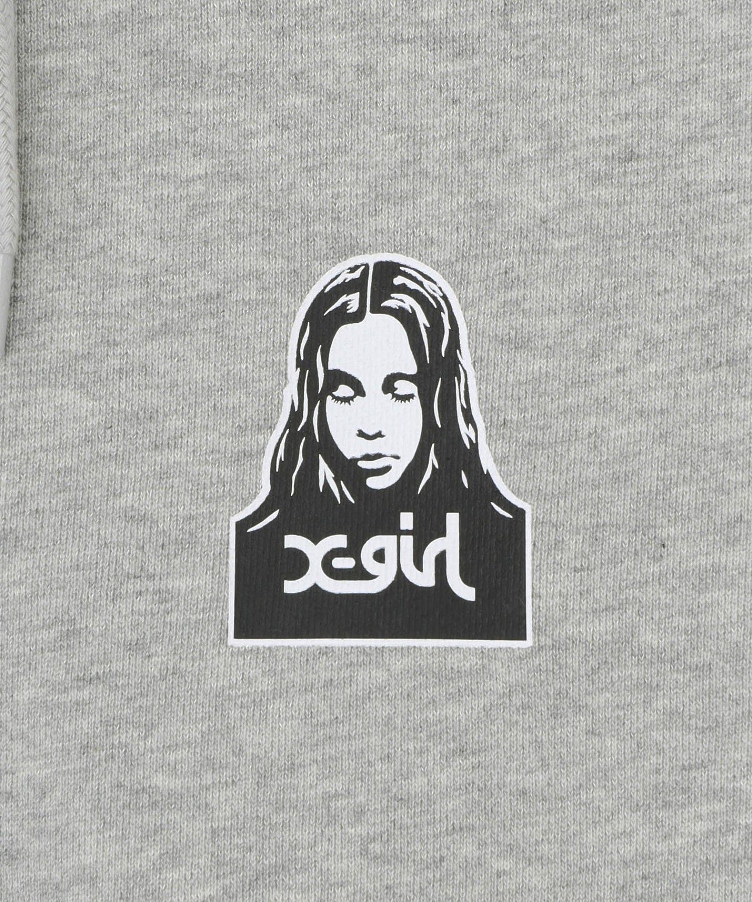 FACE AND WORDS ZIP UP SWEAT HOODIE