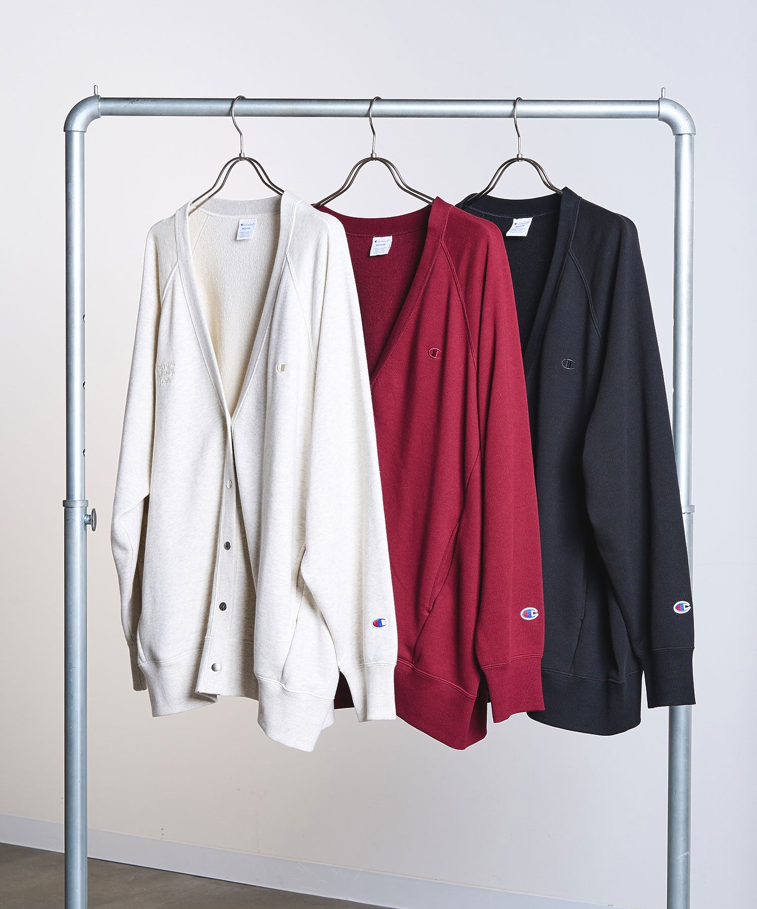Champion別注/SWEAT CARDIGAN