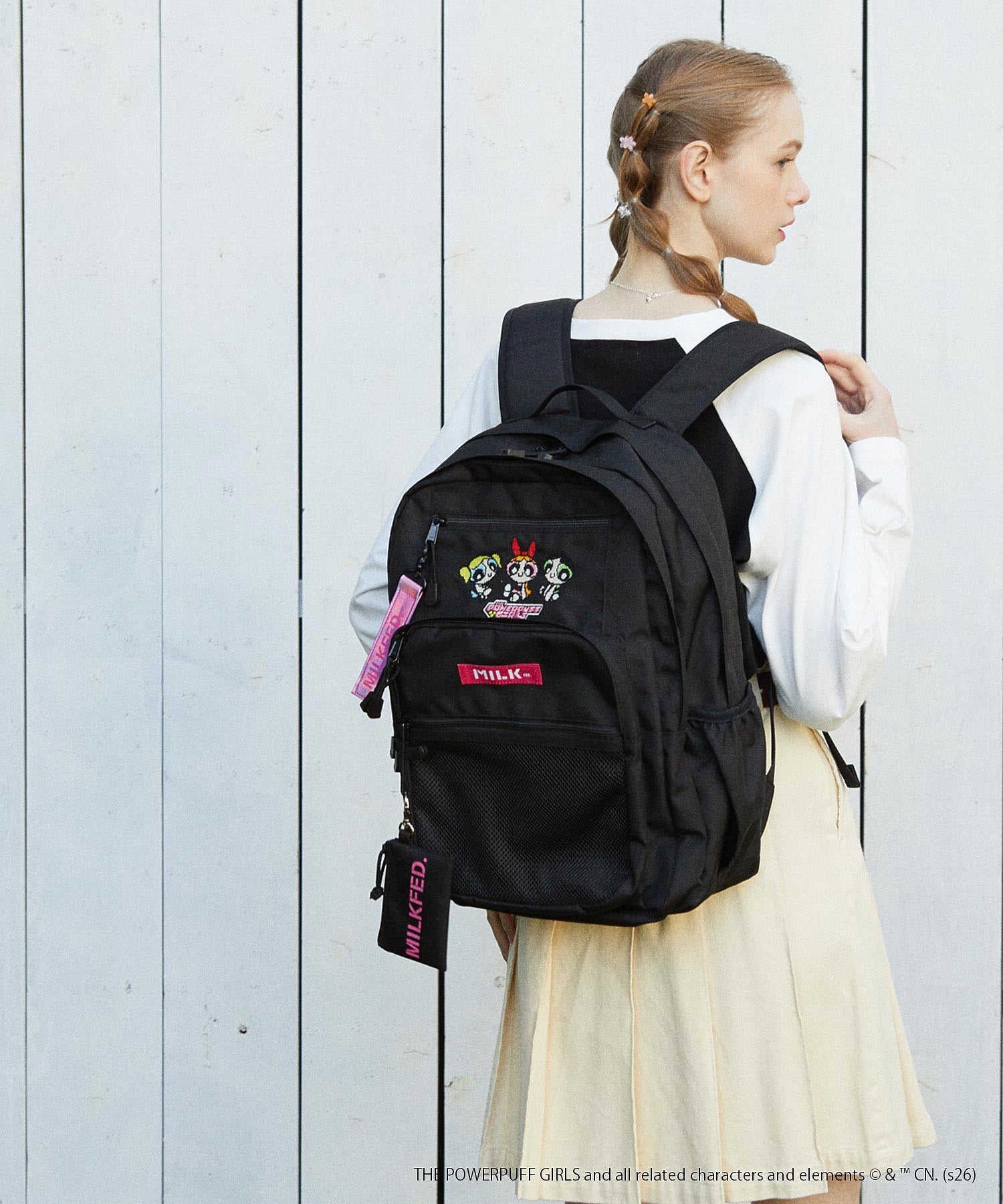THE POWERPUFF GIRLS × MILKFED. BACKPACK