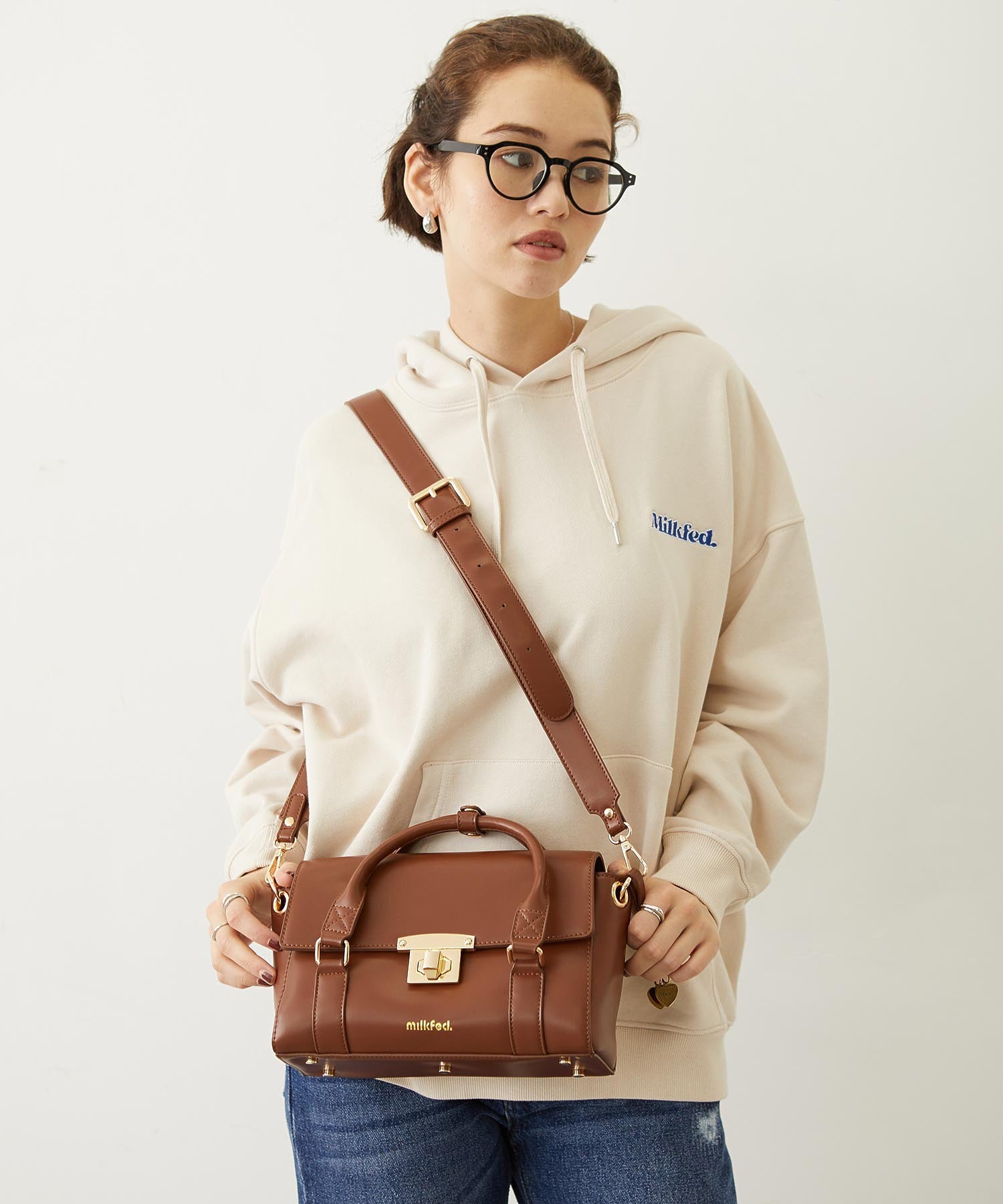 2WAY TOP HANDLE BAG
